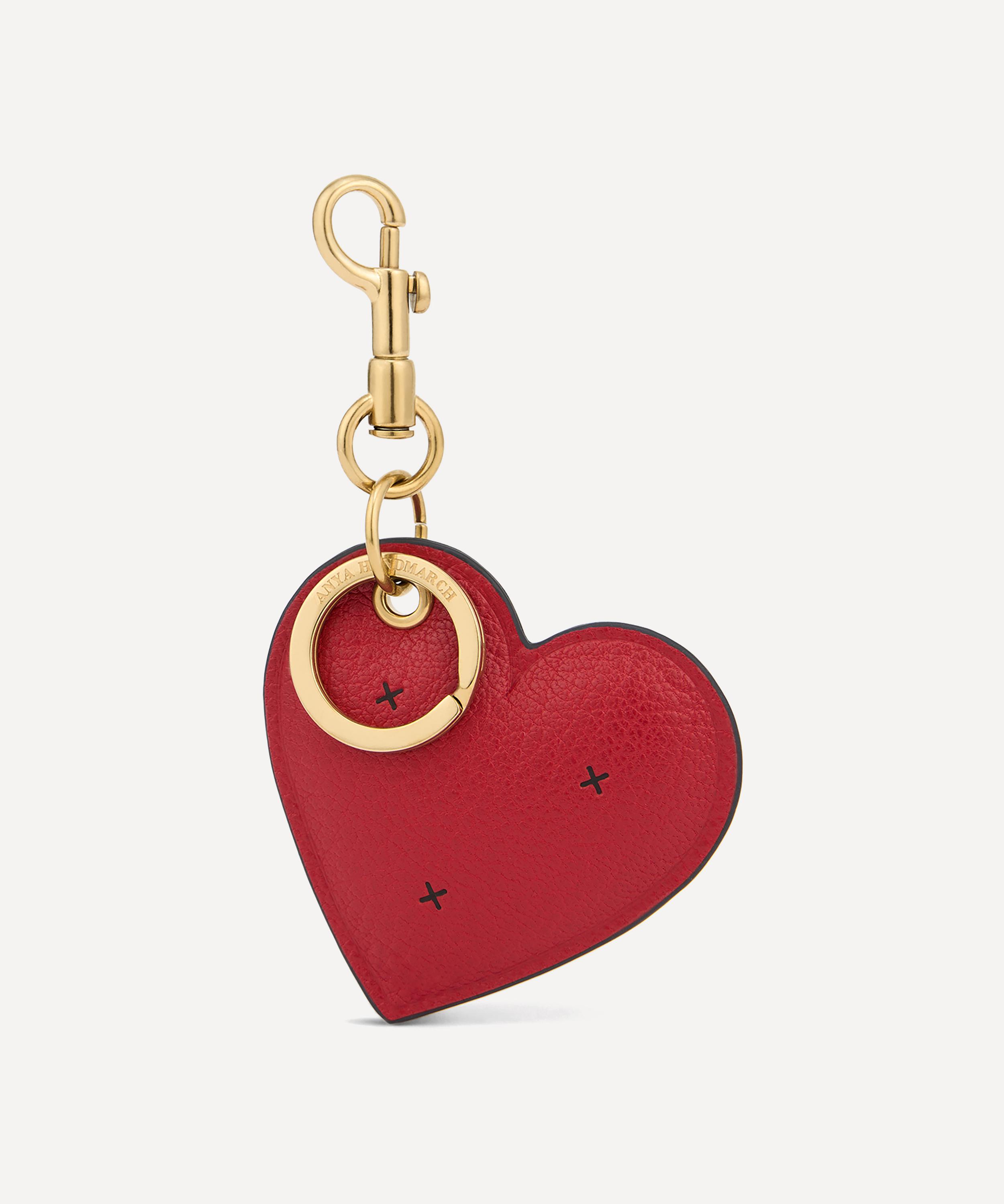 Anya Hindmarch - Chubby Leather Heart Charm image number 0
