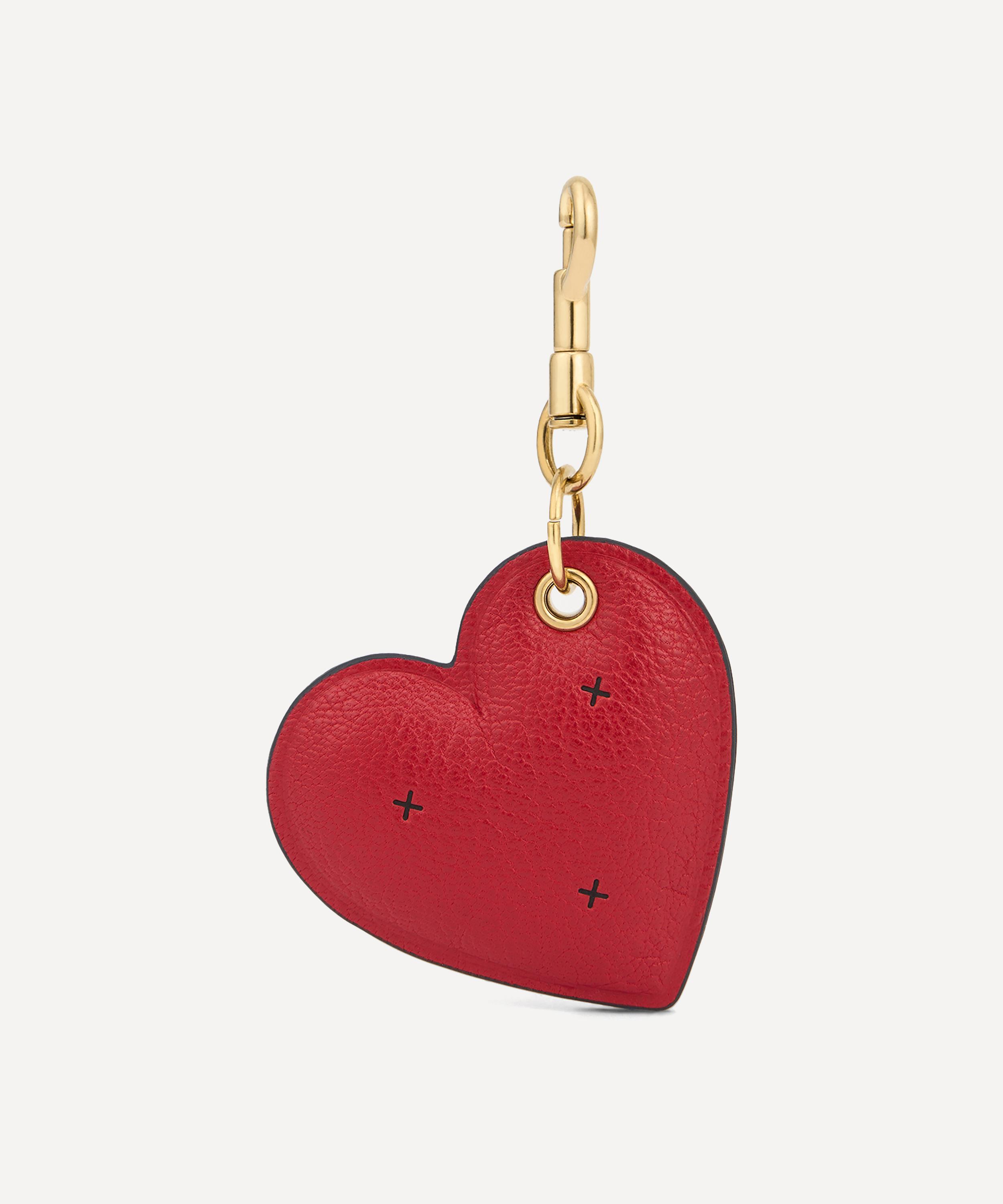 Anya Hindmarch - Chubby Leather Heart Charm image number 1