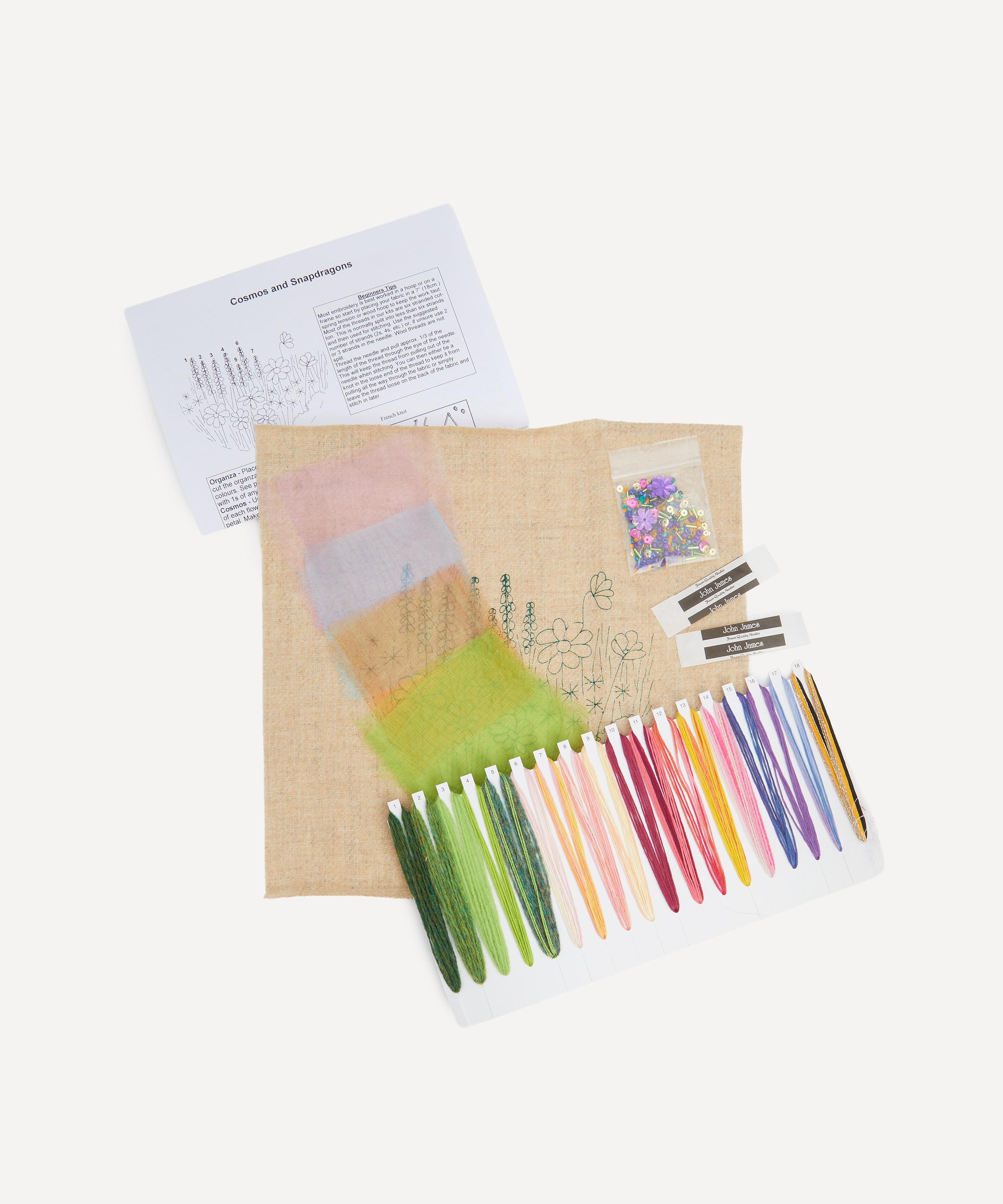 Rowandean Embroidery - Dandelion and Bumblebee Embroidery Kit image number 1