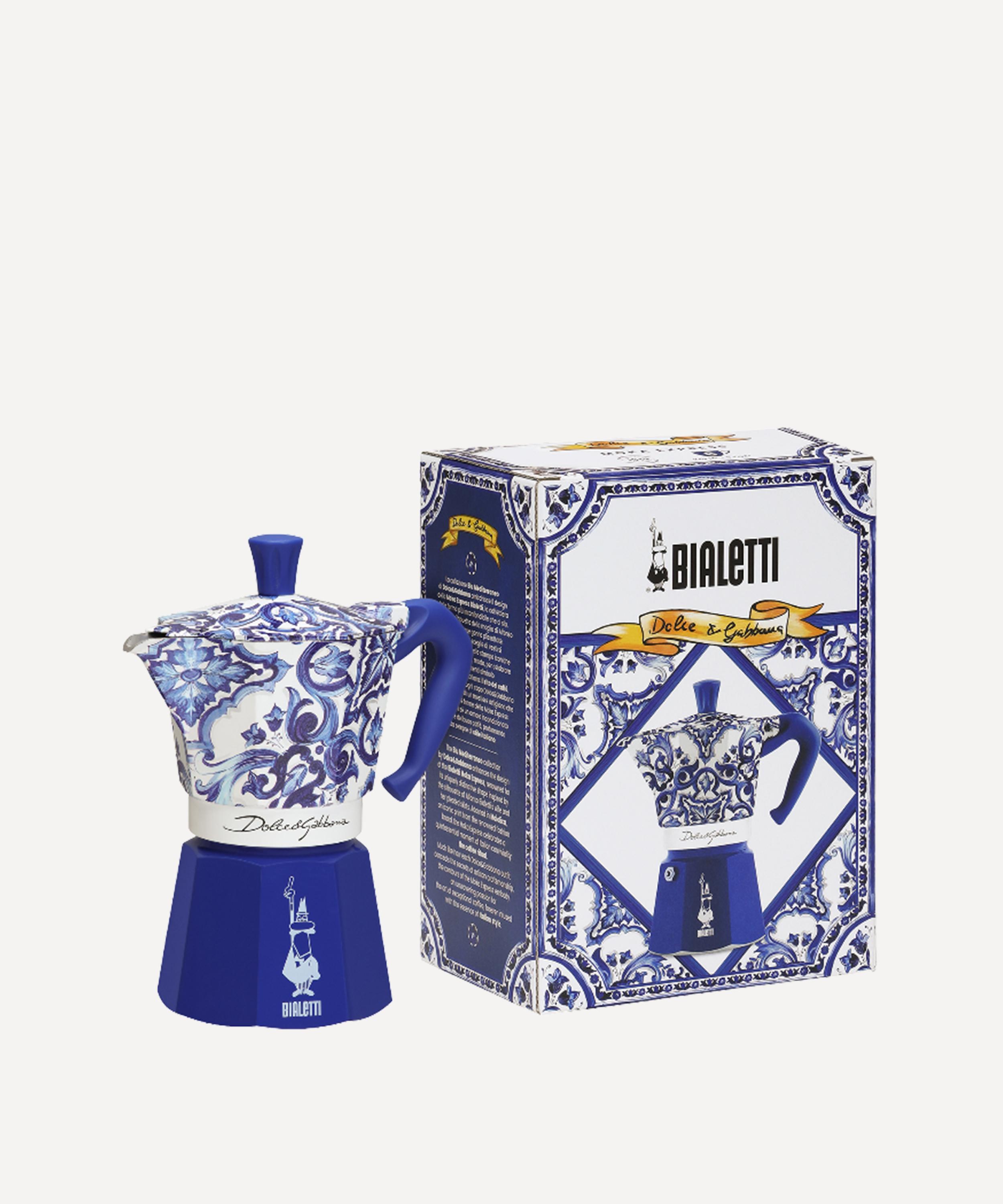 Bialetti - x Dolce and Gabbana Mediterranean Blue 6 Cup Moka Express image number 1