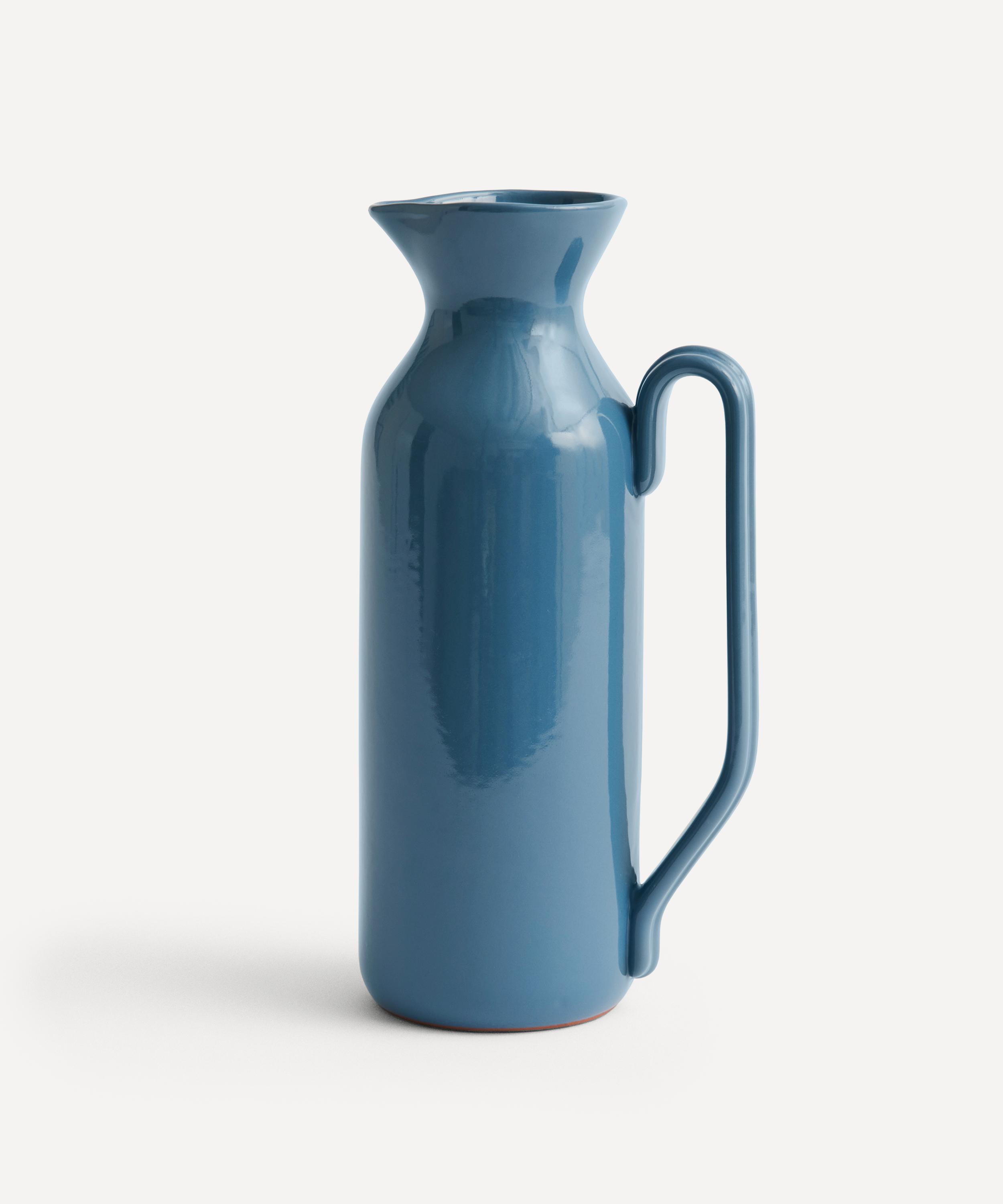 Hay - Dark Blue Barro Jug Tall image number 0