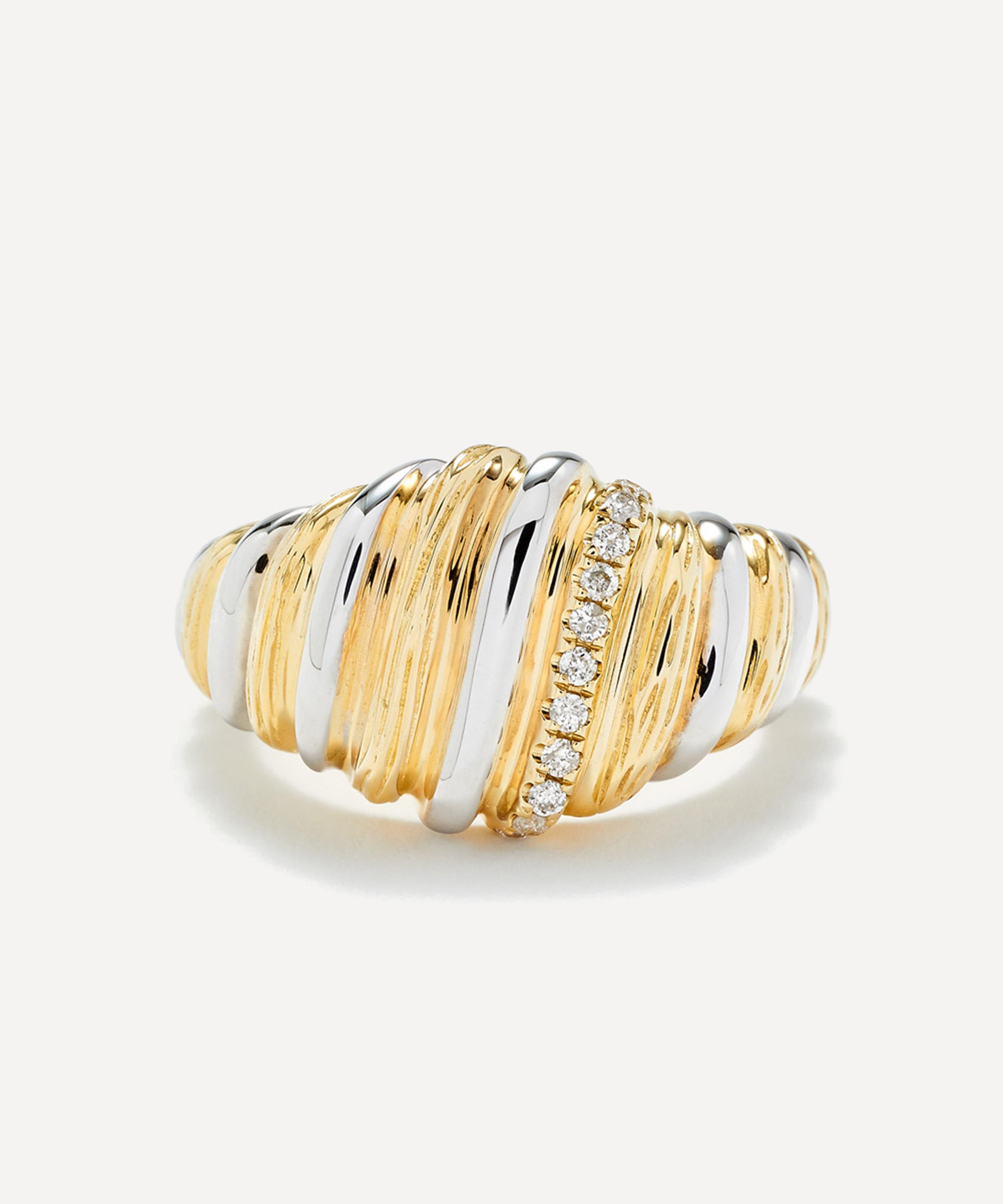 Yvonne Léon - 9ct Gold Wafer Signet Ring