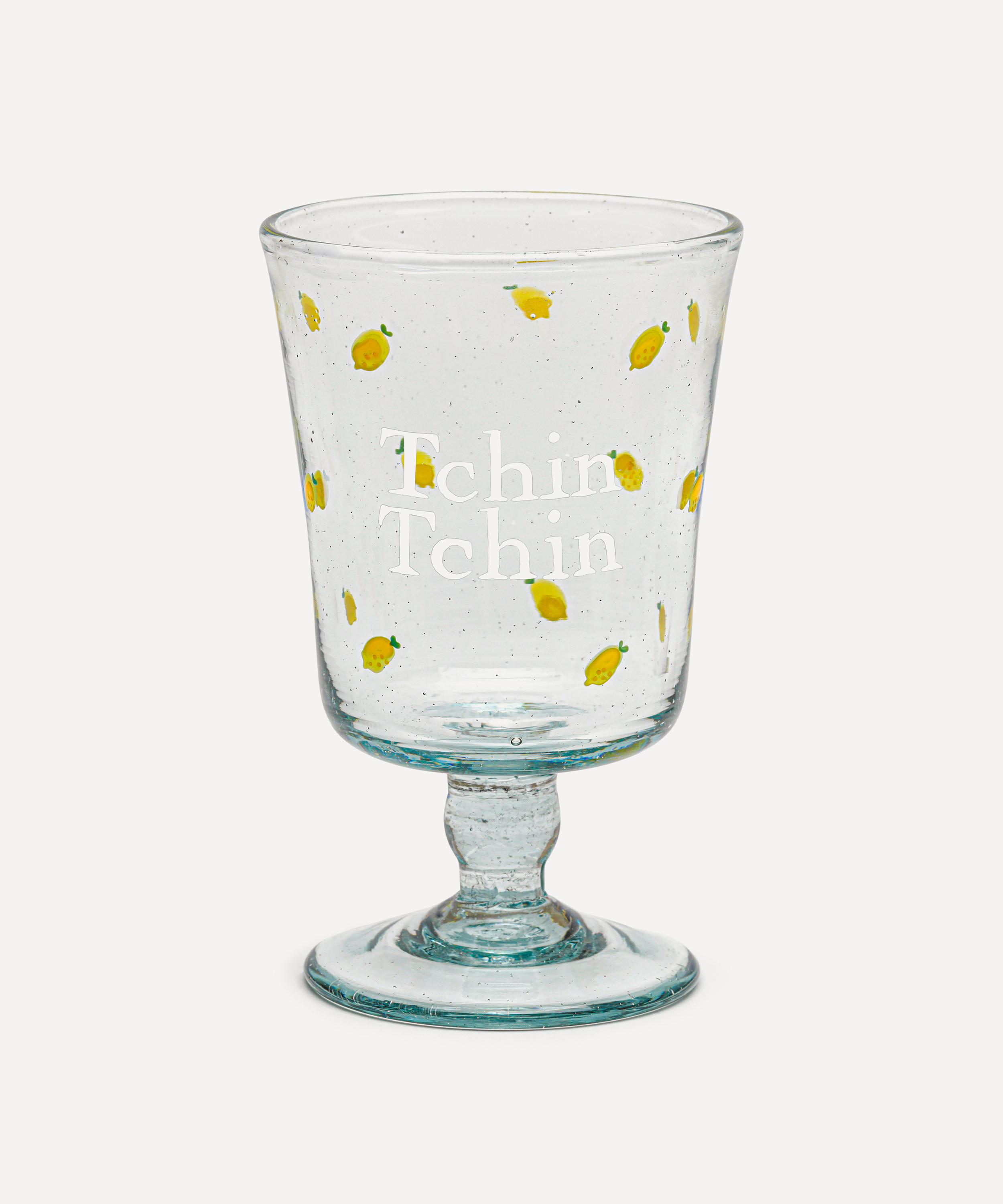 Marin Montagut - All in Lemons Tchin-Tchin Wine Glass