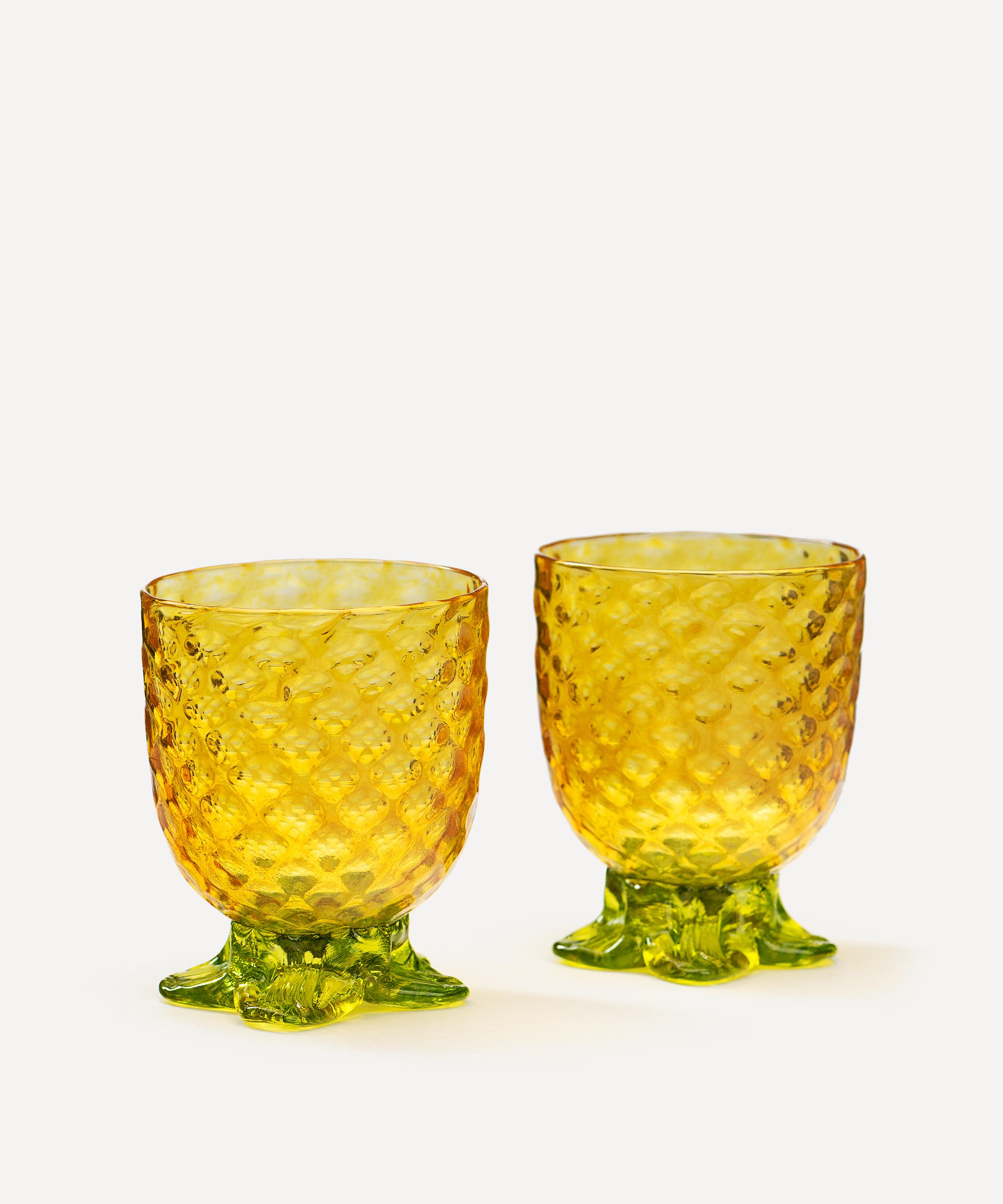 Vitricca Iannazzi - Pineapple Glasses Set of 2 image number 0