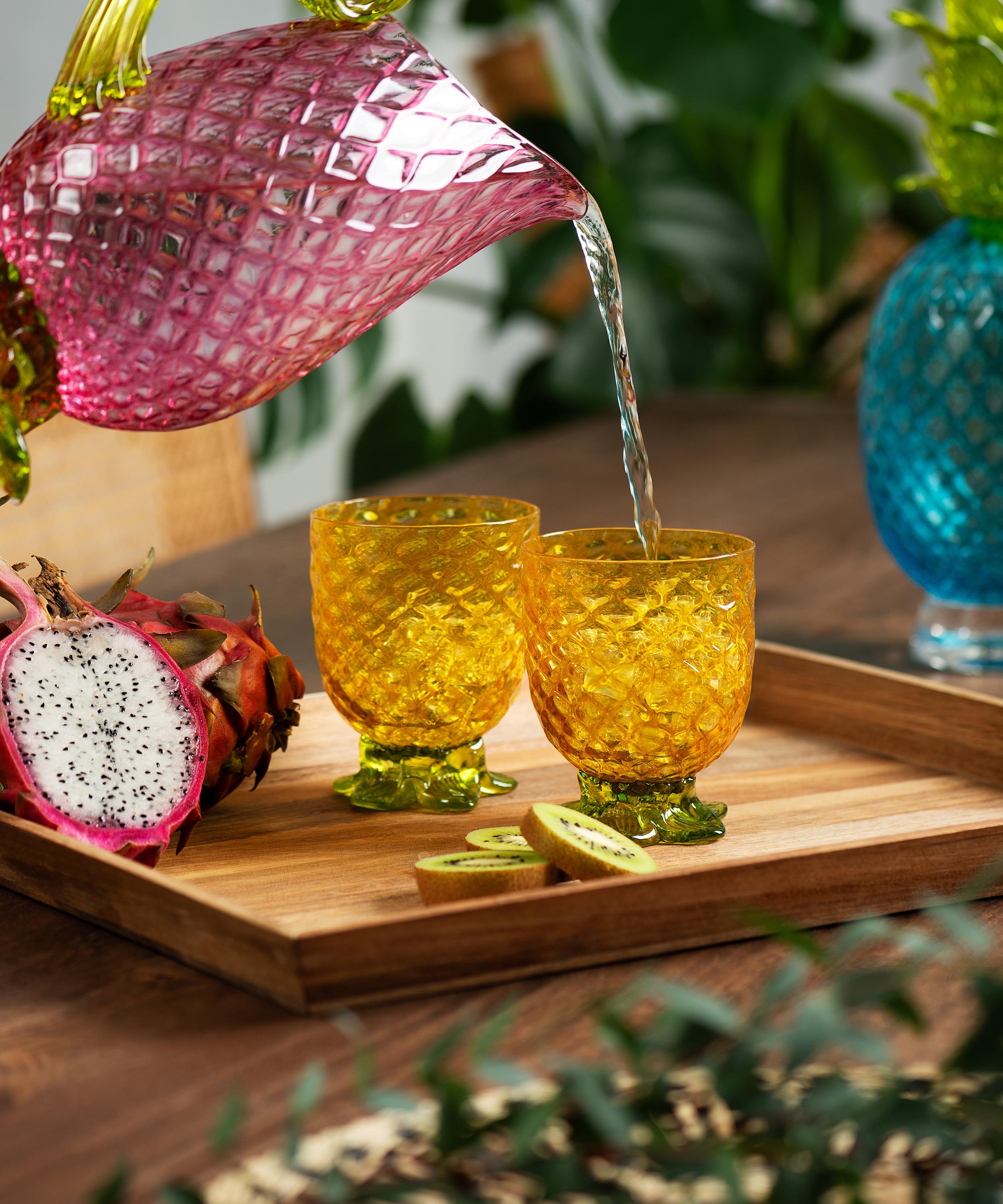 Vitricca Iannazzi - Pineapple Glasses Set of 2 image number 1