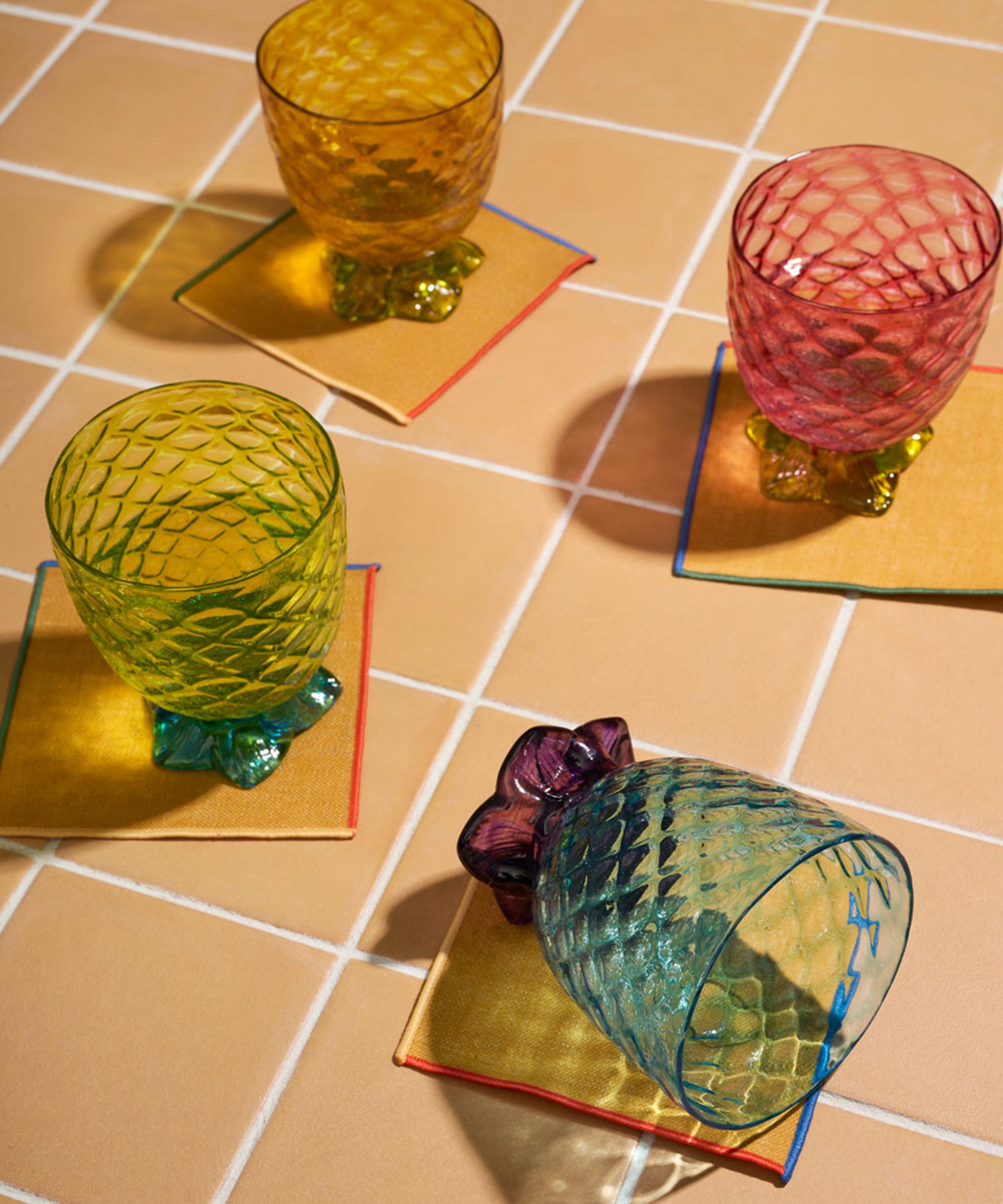 Vitricca Iannazzi - Pineapple Glasses Set of 2 image number 1