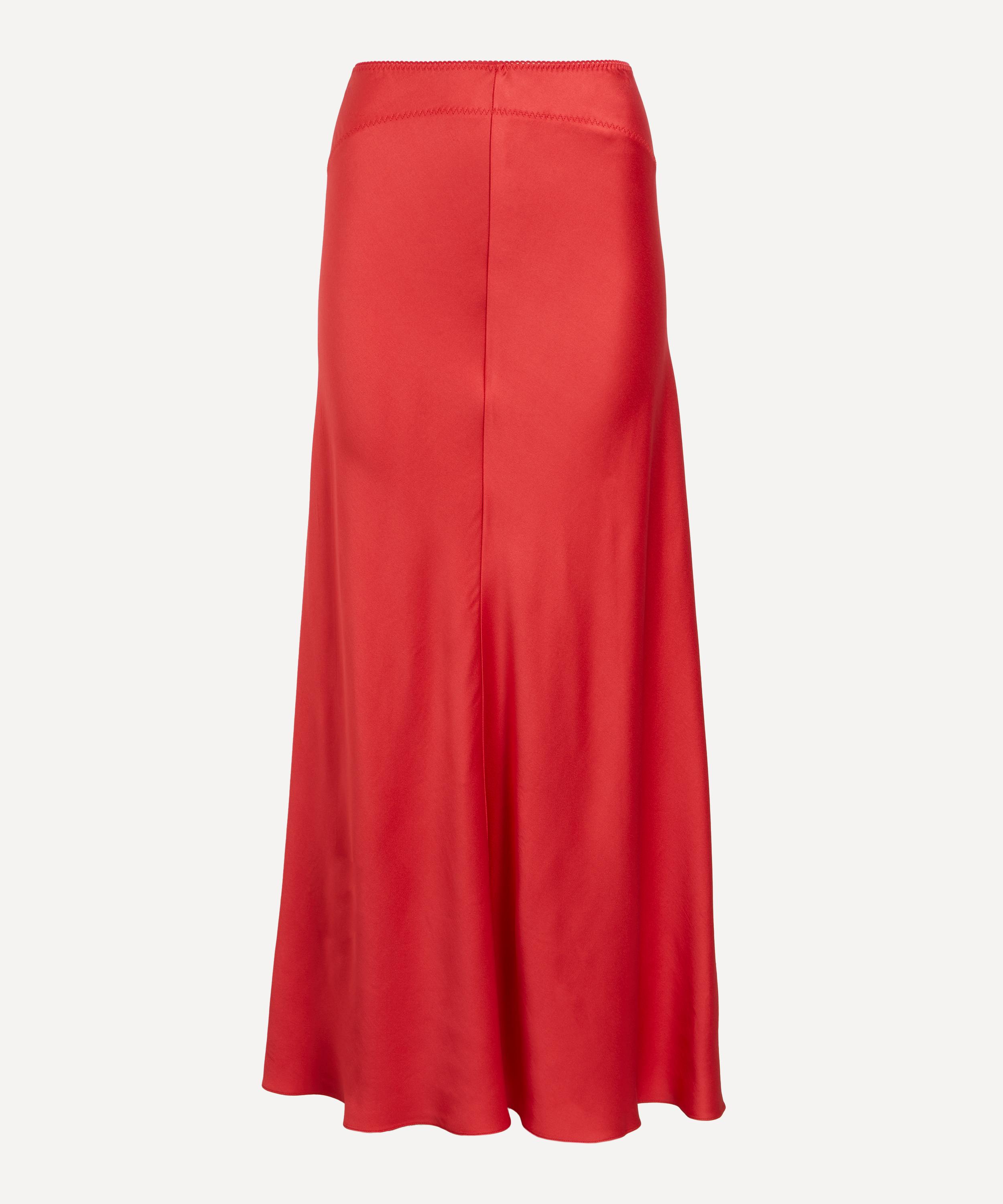Anna October - Red Champaca Midi Skirt image number 0