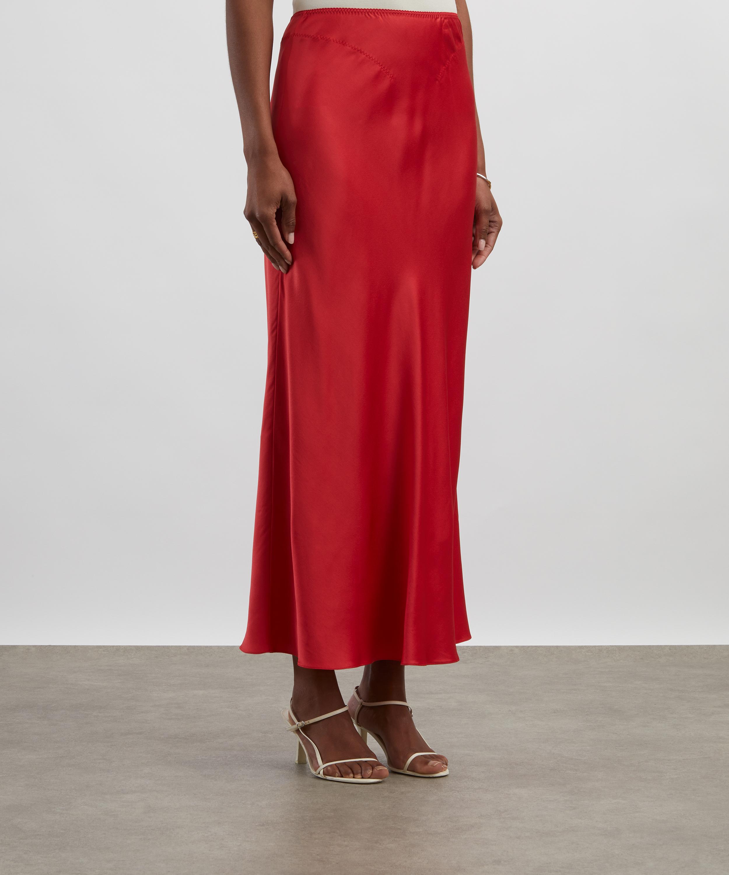 Anna October - Red Champaca Midi Skirt image number 2