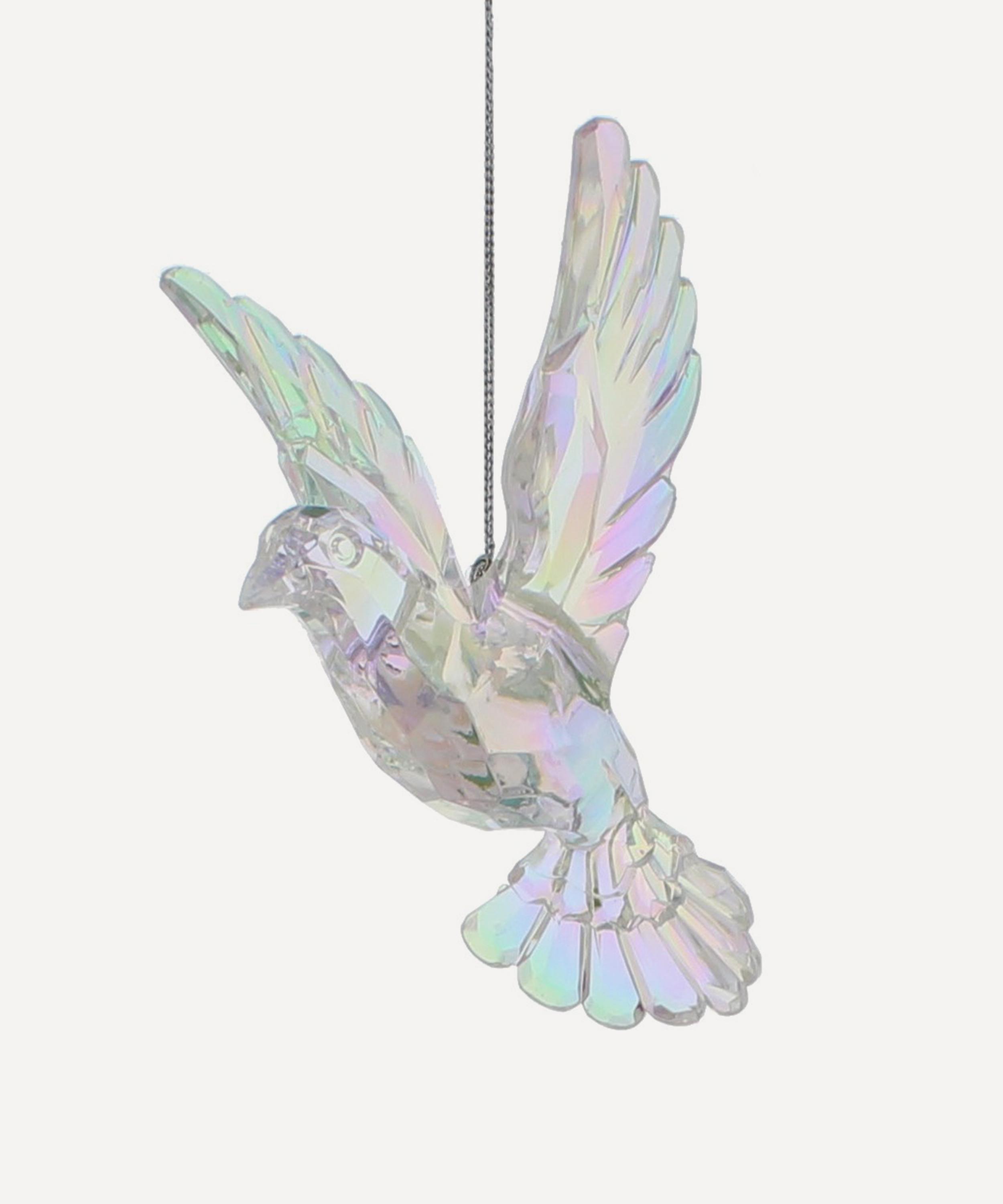 Christmas - Iridescent Dove Ornament image number 0