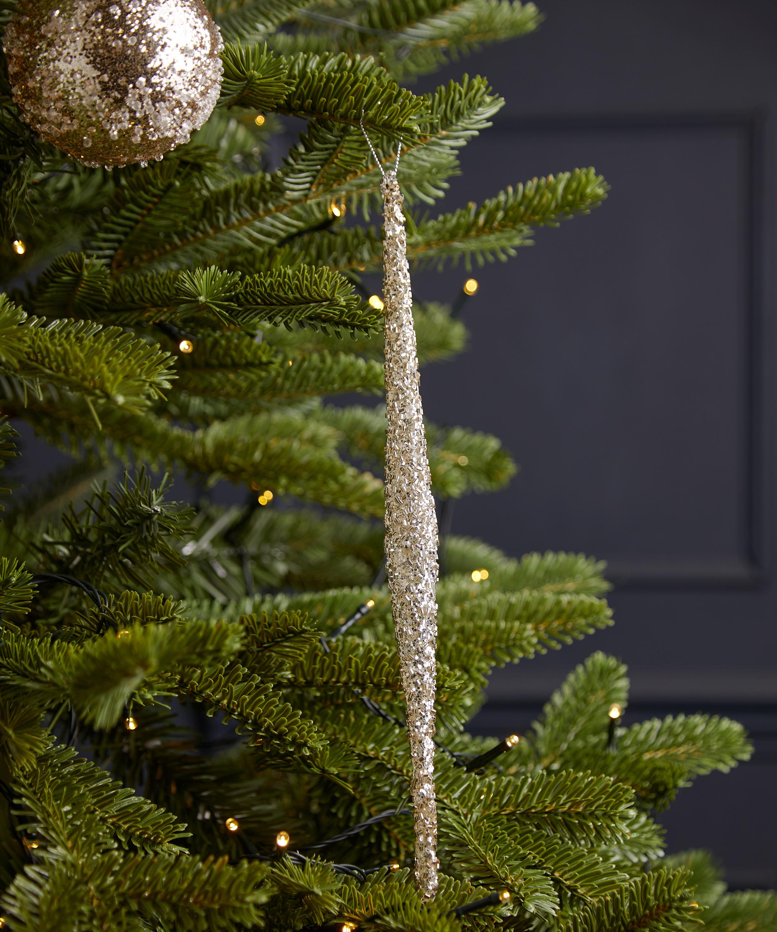 Christmas - Glass Icicle Ornament image number 1