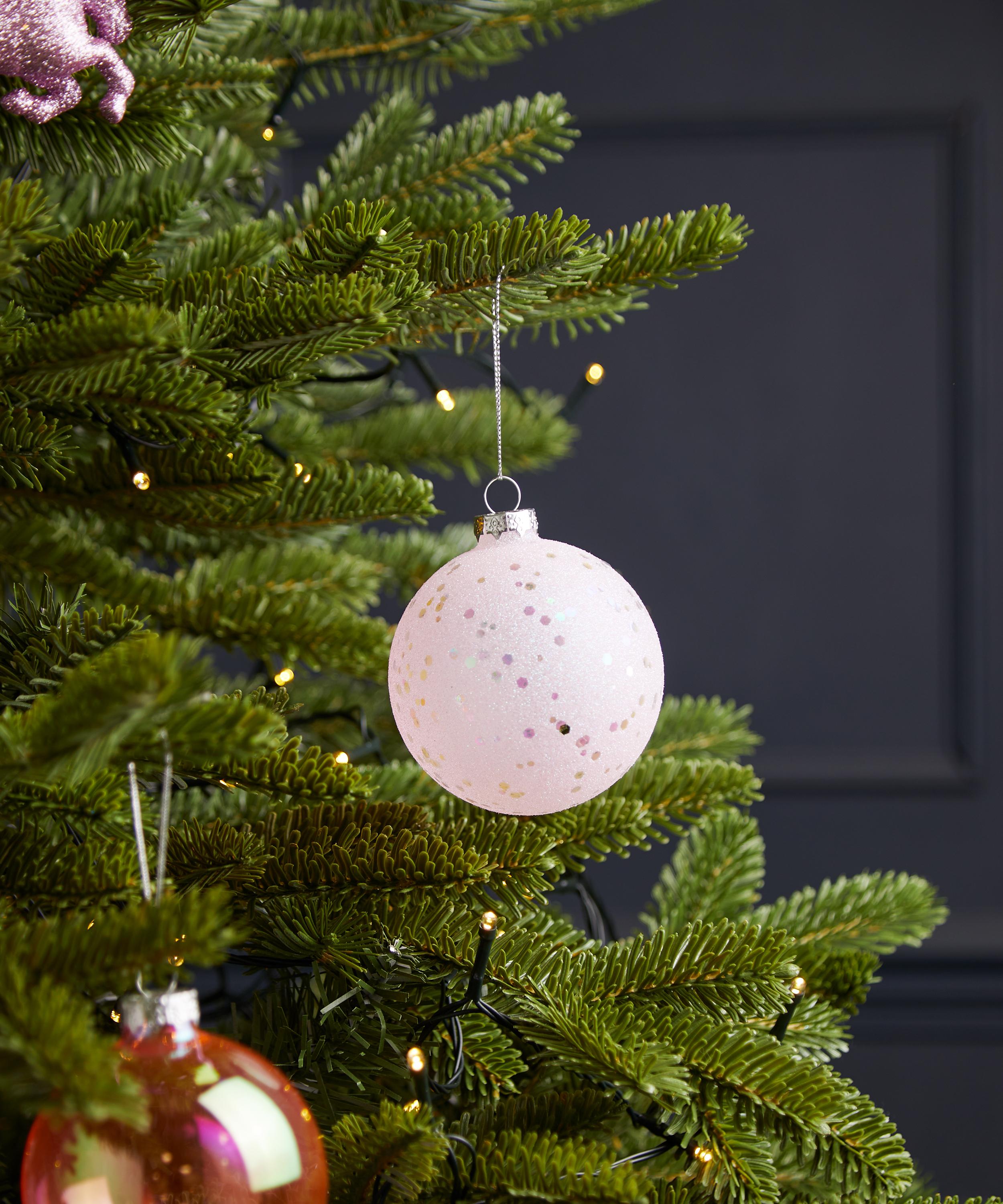 Christmas - Glitter Glass Bauble image number 1