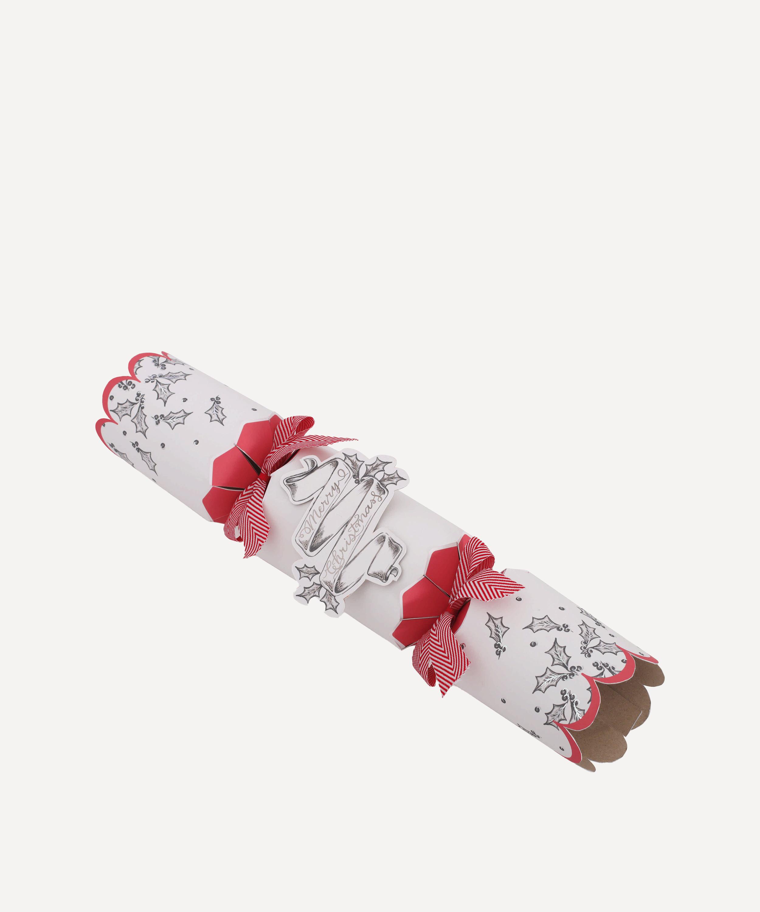 Christmas - Traditional Santa Christmas Crackers Box of Six image number 0