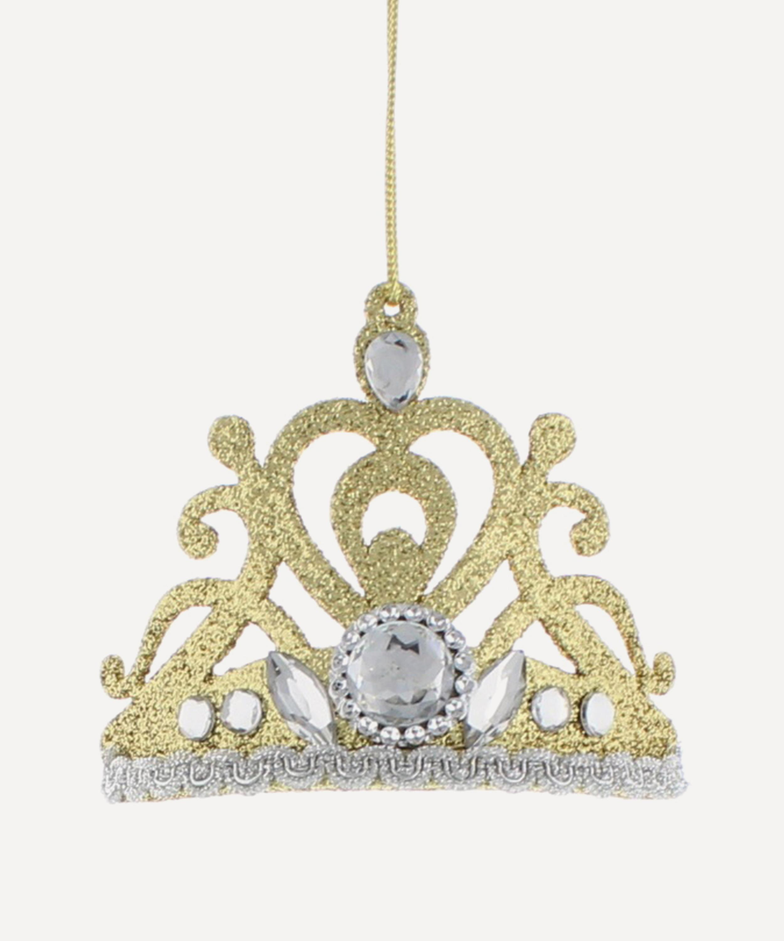 Christmas - Glitter Crown Ornament