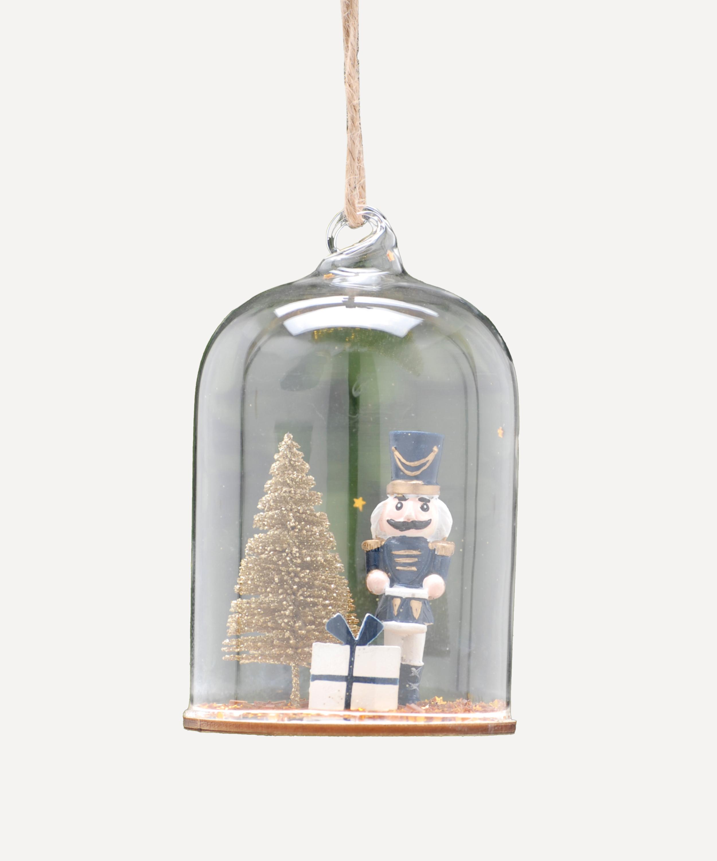 Christmas - Clear Nutcracker Ornament image number 0