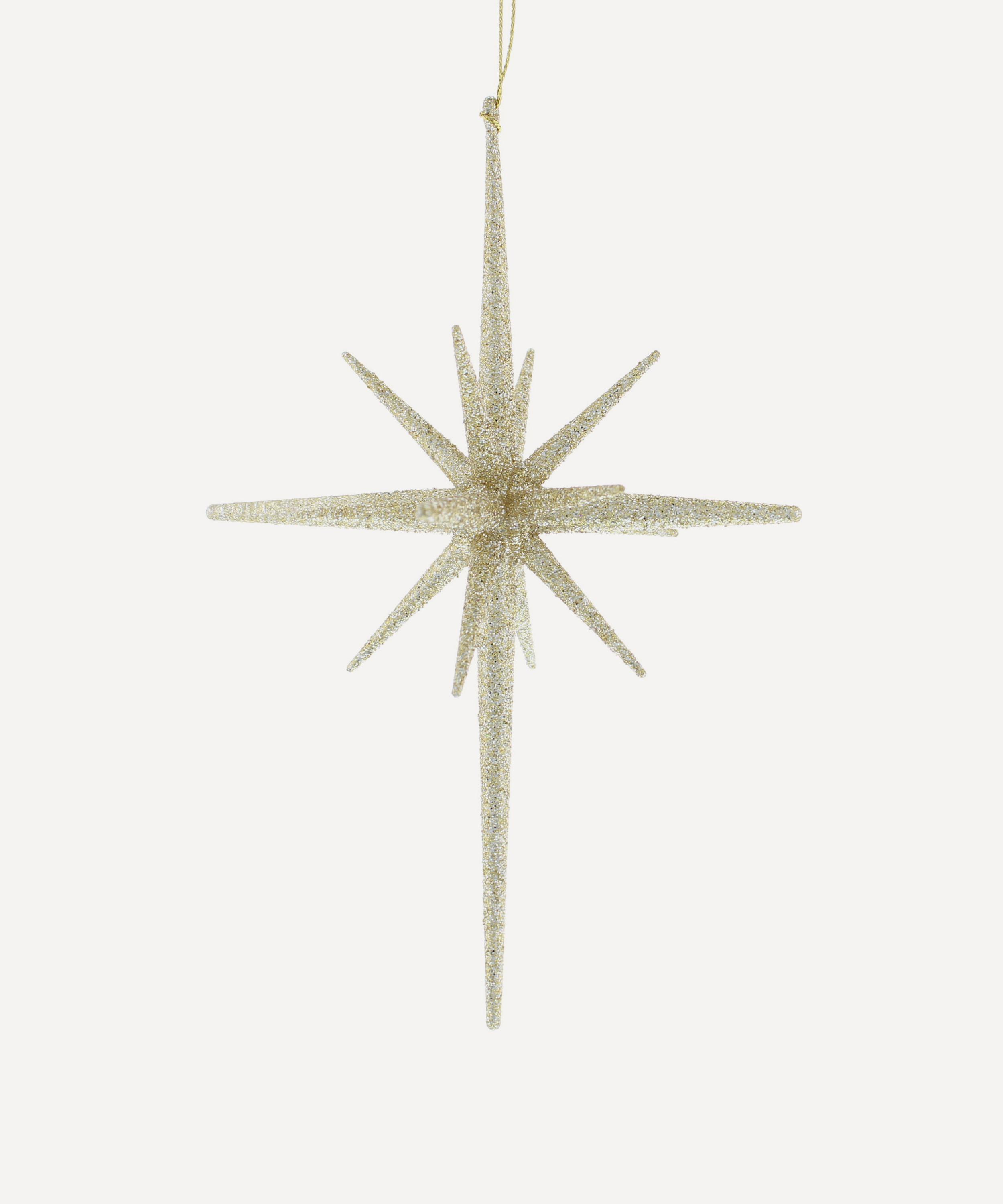 Christmas - Glitter Starburst Ornament image number 0