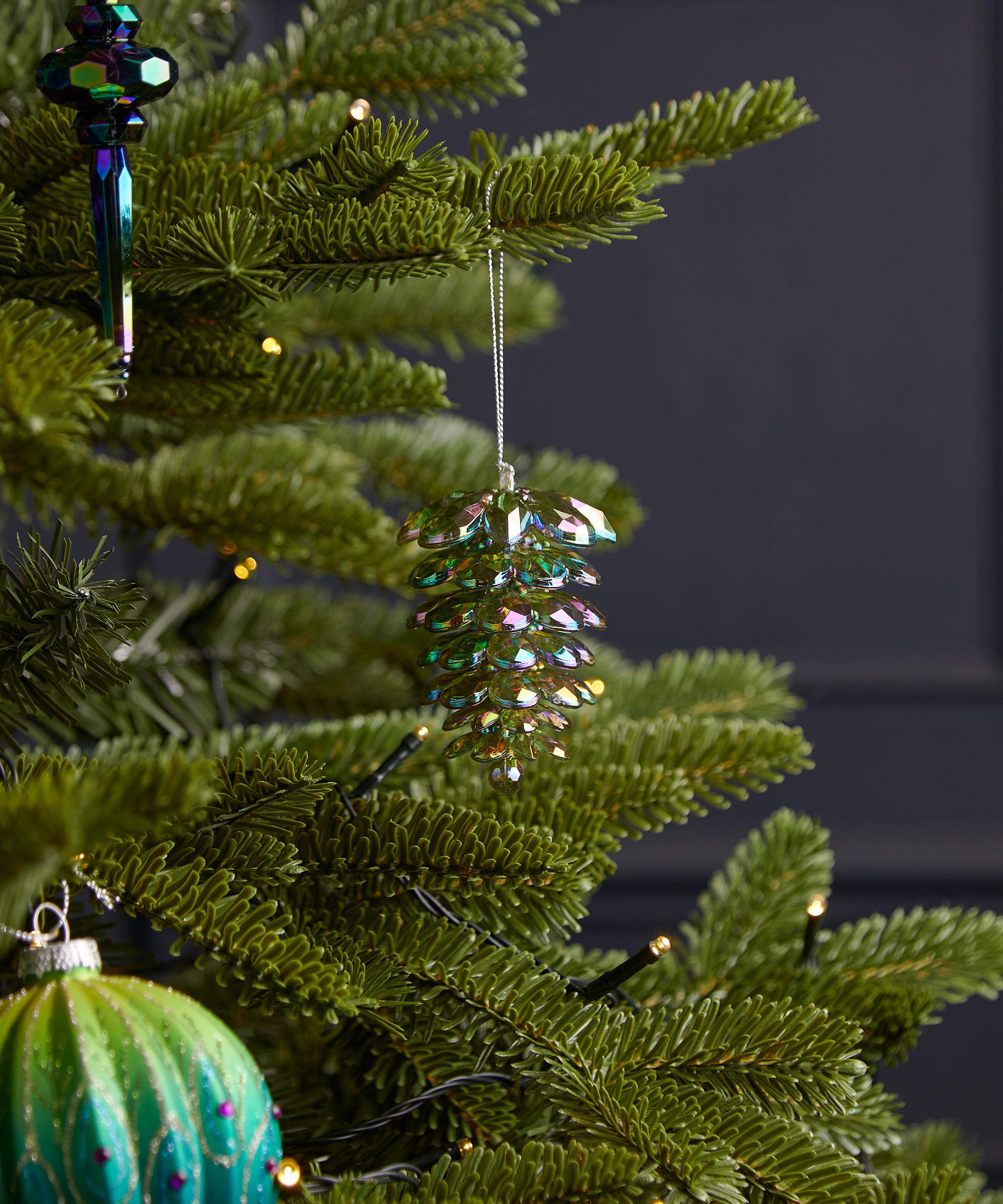 Christmas - Iris Pinecone Ornament image number 1