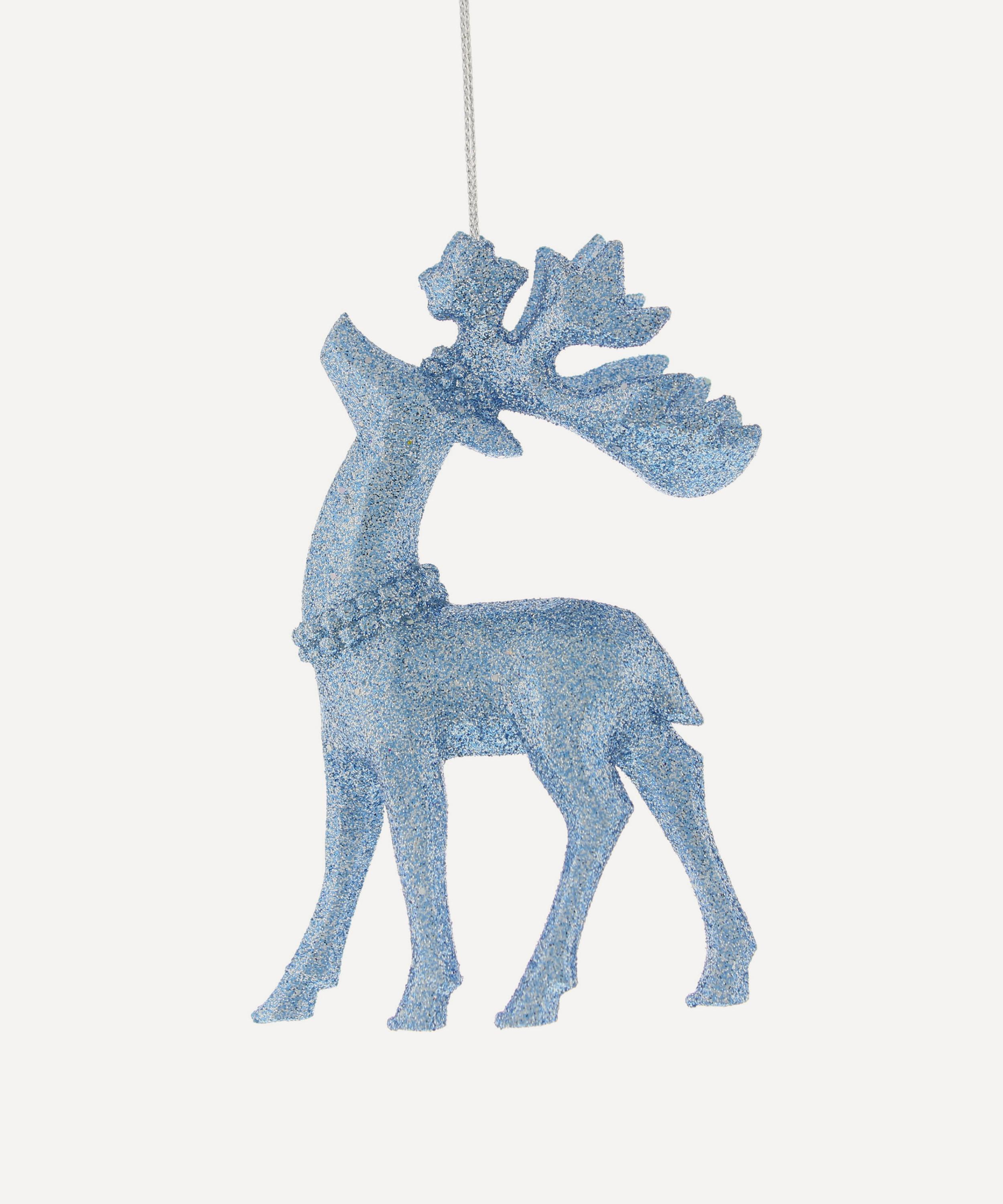 Christmas - Glitter Stag Ornament image number 0