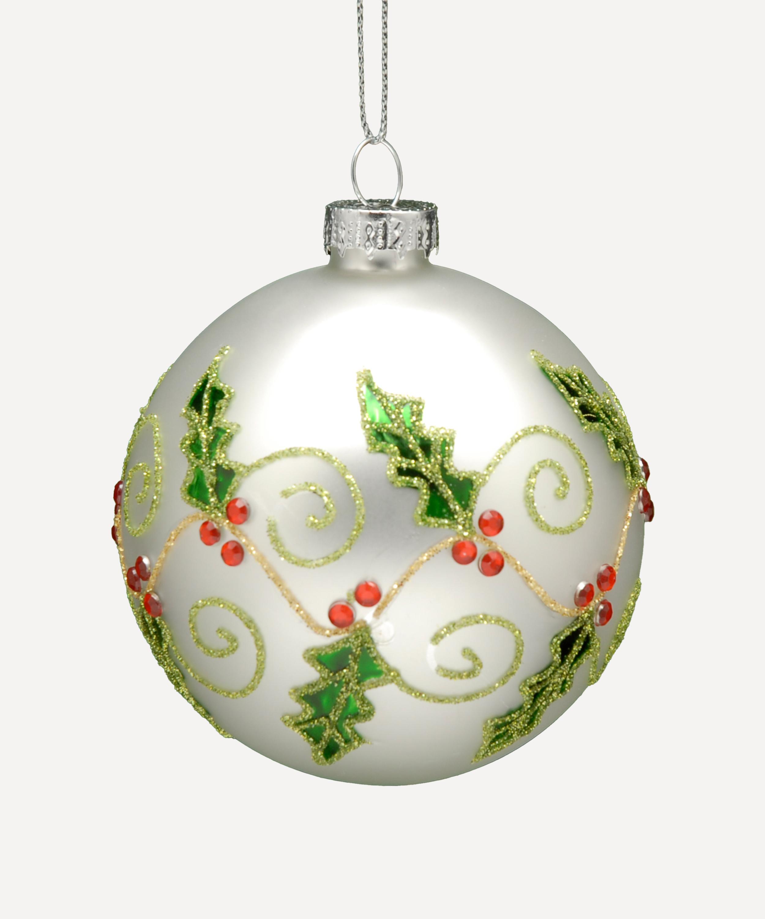 Christmas - Holly Bauble image number 0