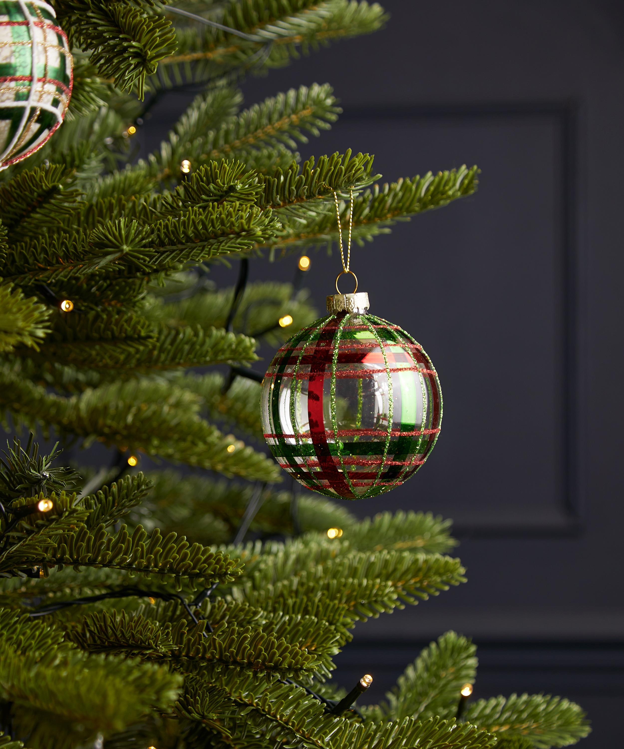 Christmas - Traditional Tartan Bauble image number 1