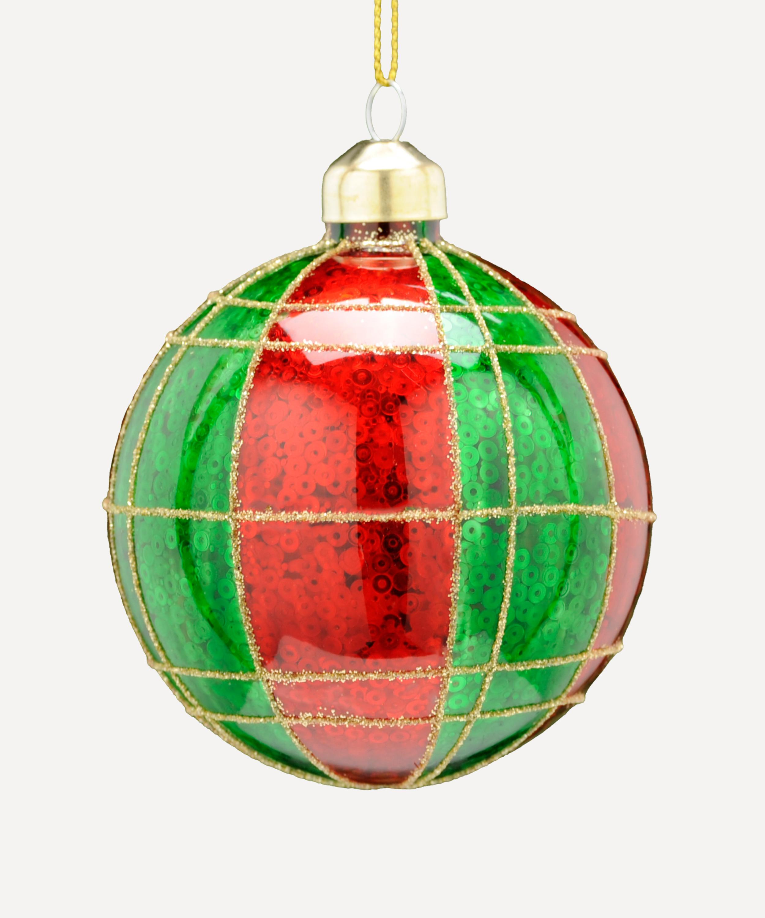 Christmas - Green and Red Bauble image number 0