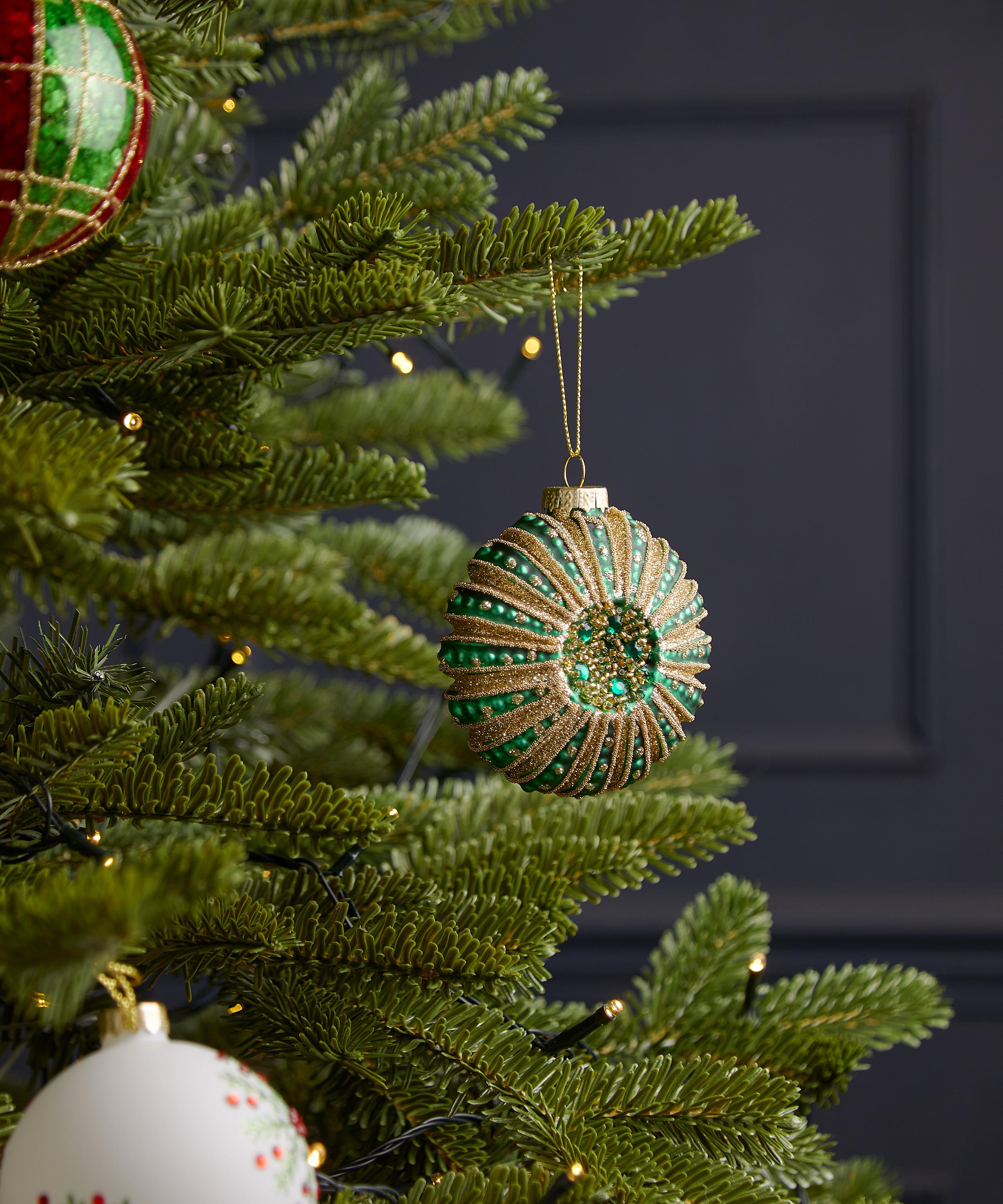 Christmas - Green and Red Bauble image number 1
