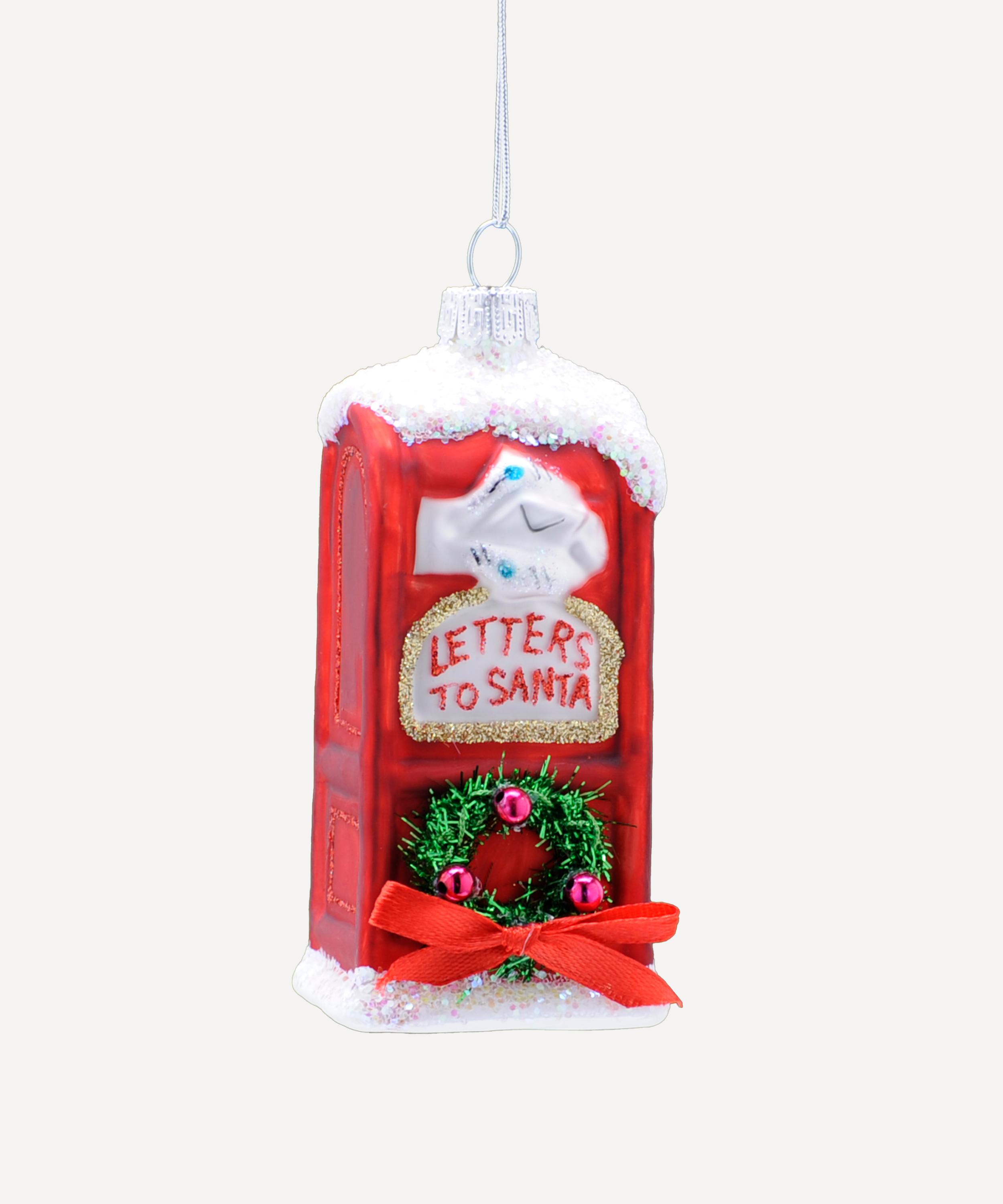 Christmas - Red Mail Box Ornament image number 0