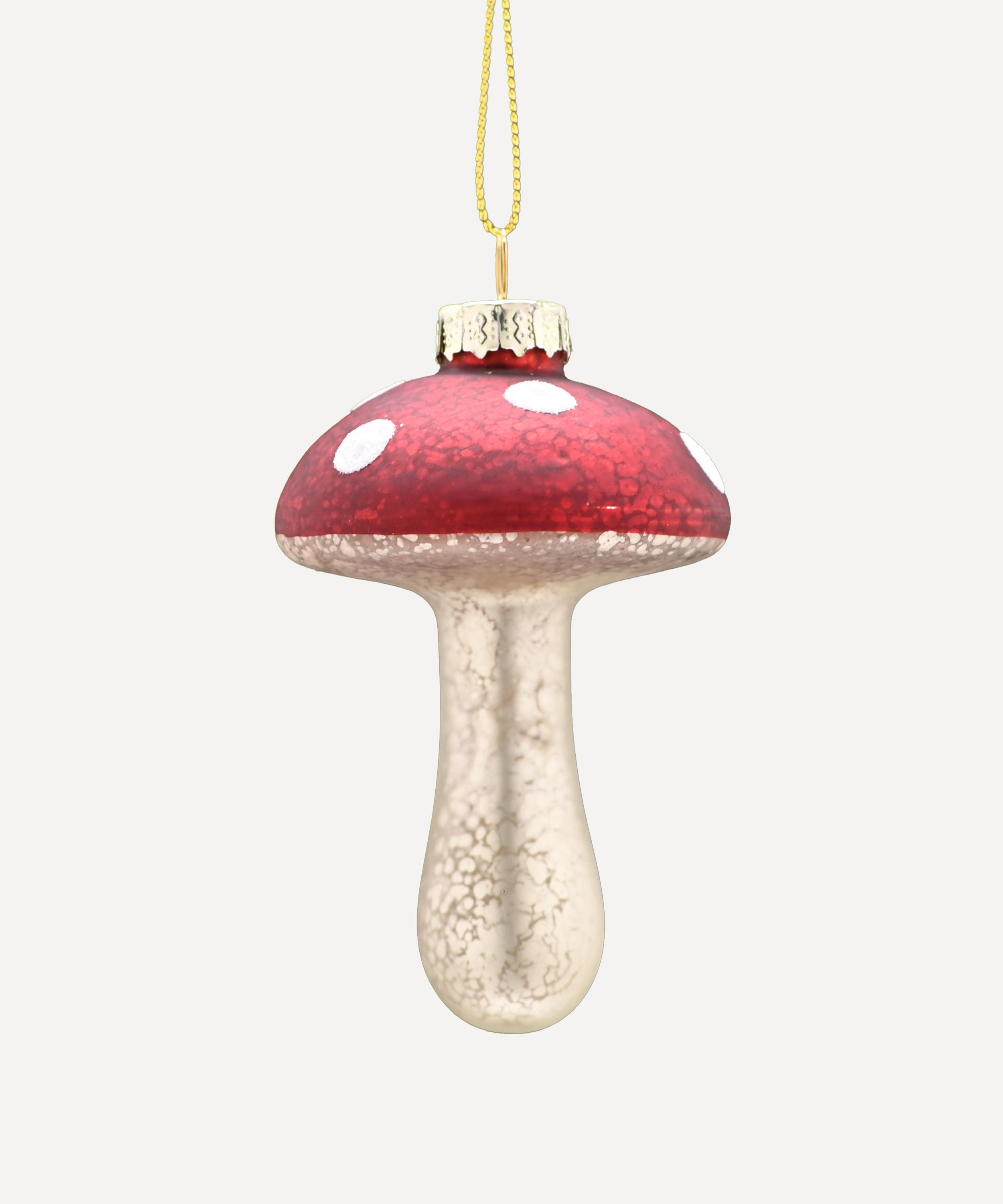 Christmas - Red Mushroom Ornament image number 0