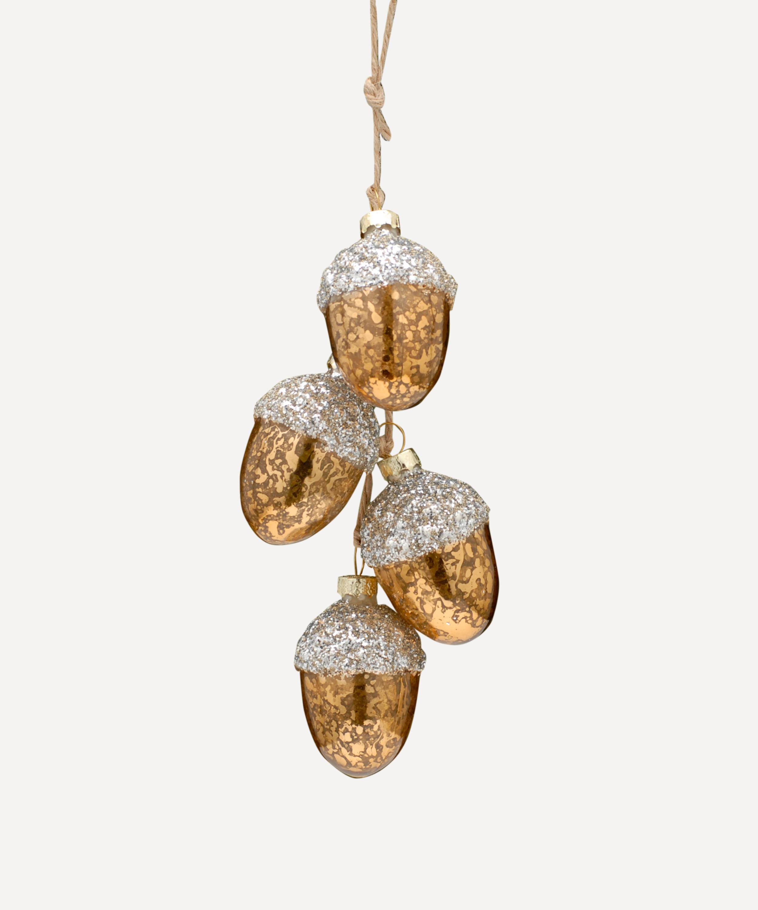 Christmas - Copper Acorn Cluster Ornament image number 0