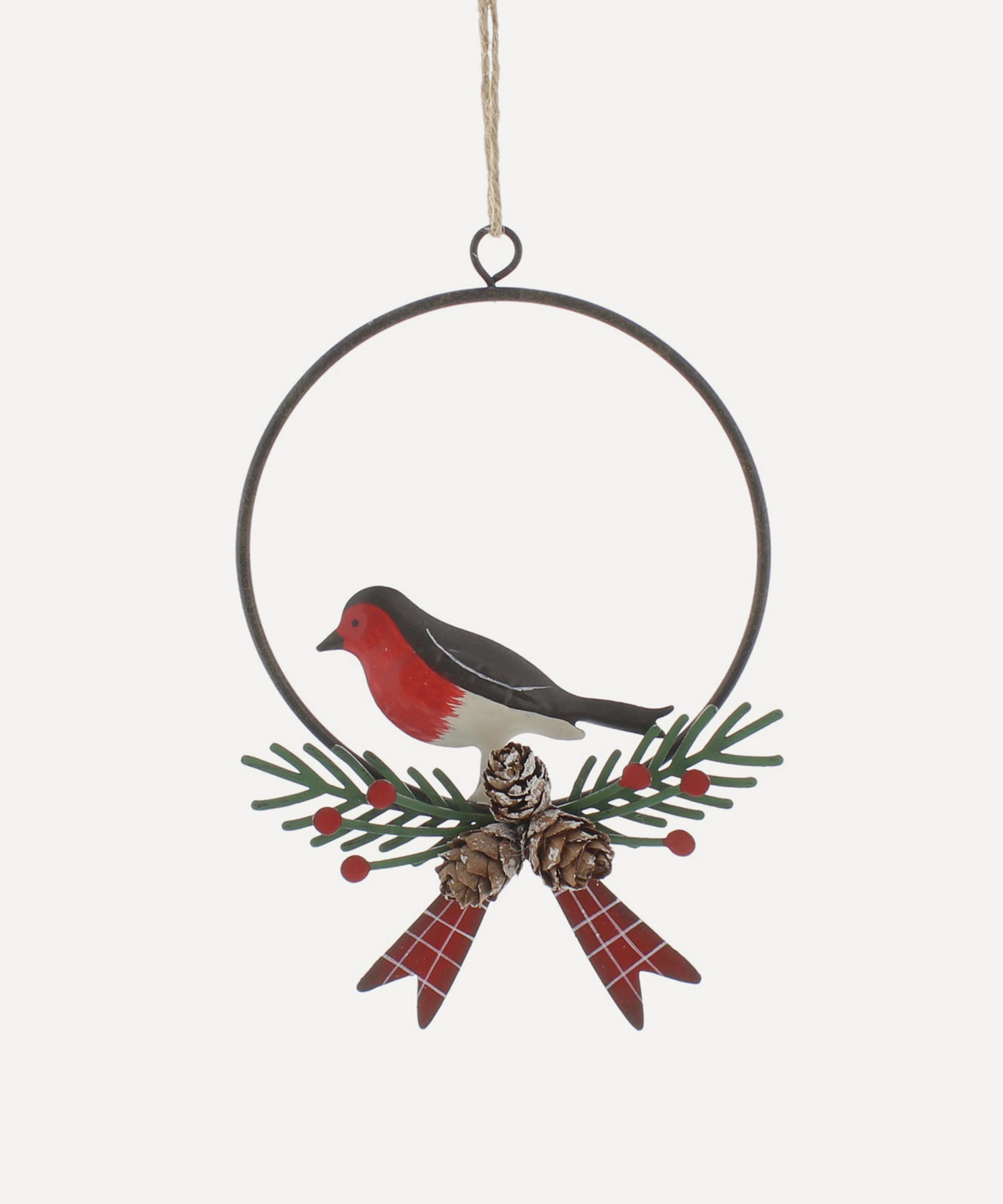 Christmas - Hanging Robin Ornament image number 0