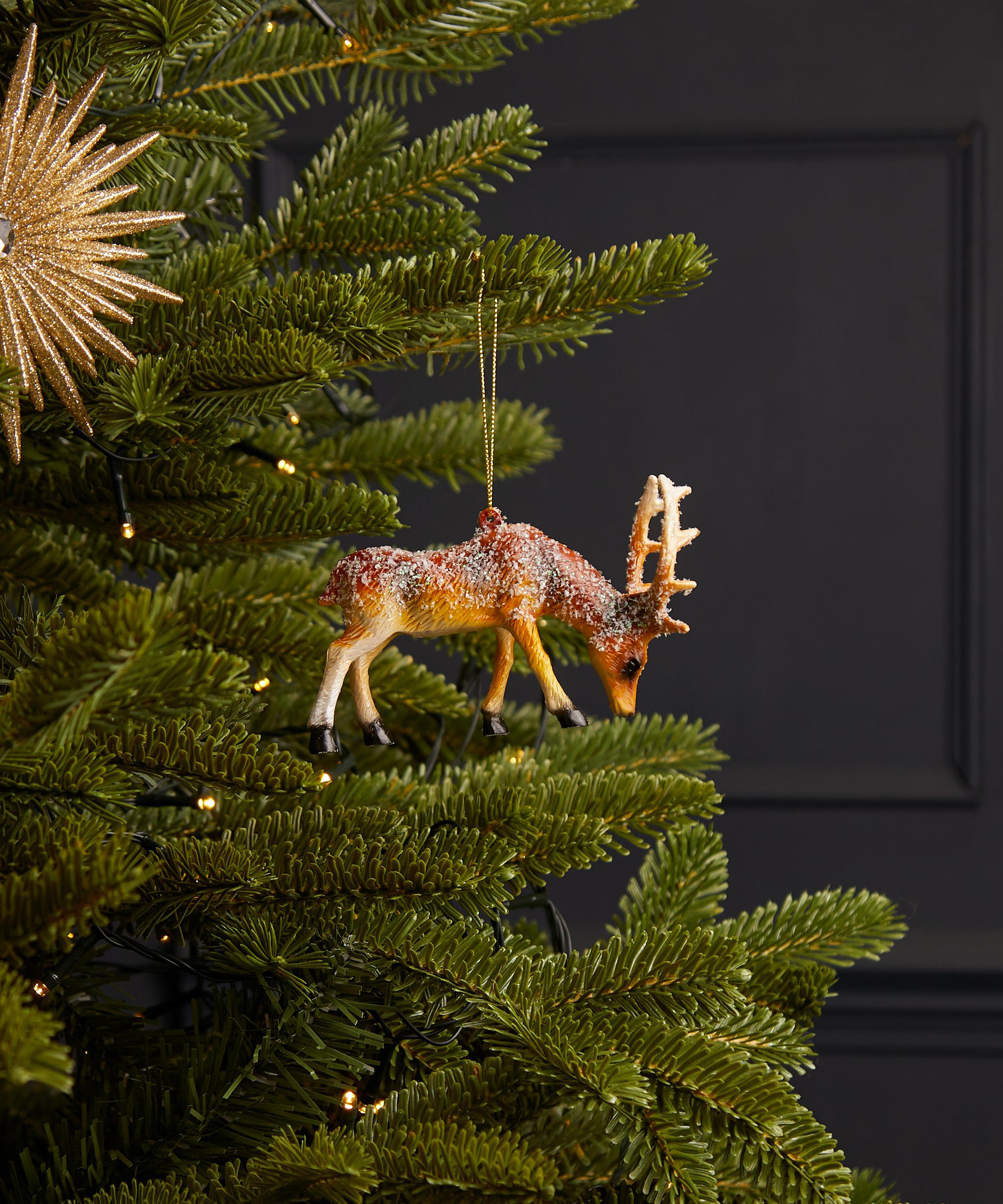 Christmas - Grazing Reindeer Decoration image number 1