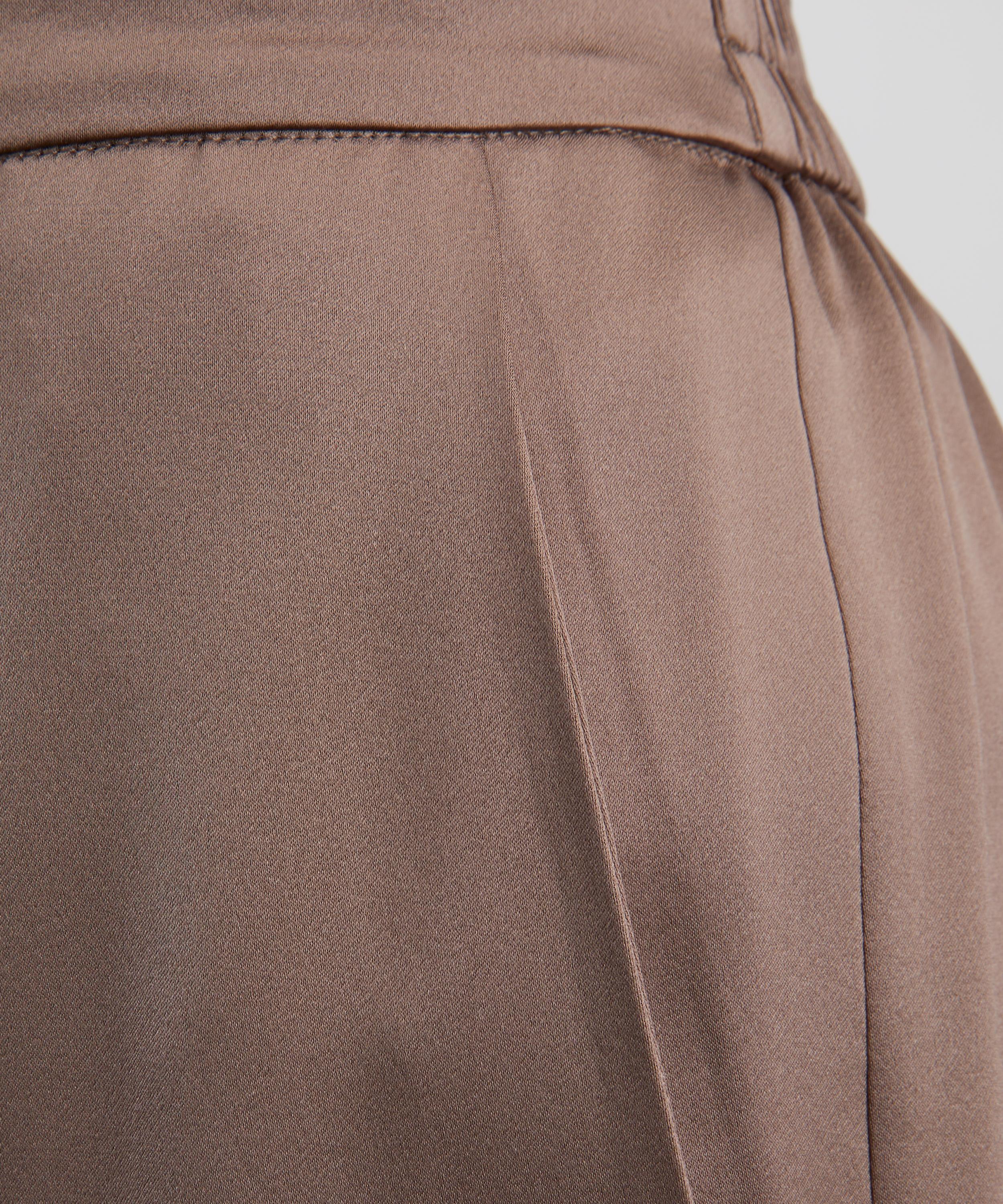 Joseph - Tova Silk-Satin Straight-Leg Trousers image number 4