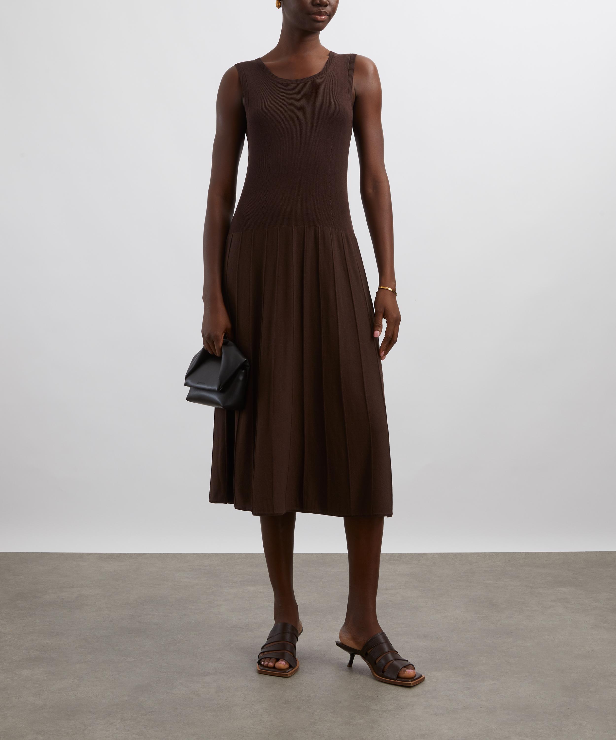 Joseph - Satiny Rib Knitted Dress image number 1