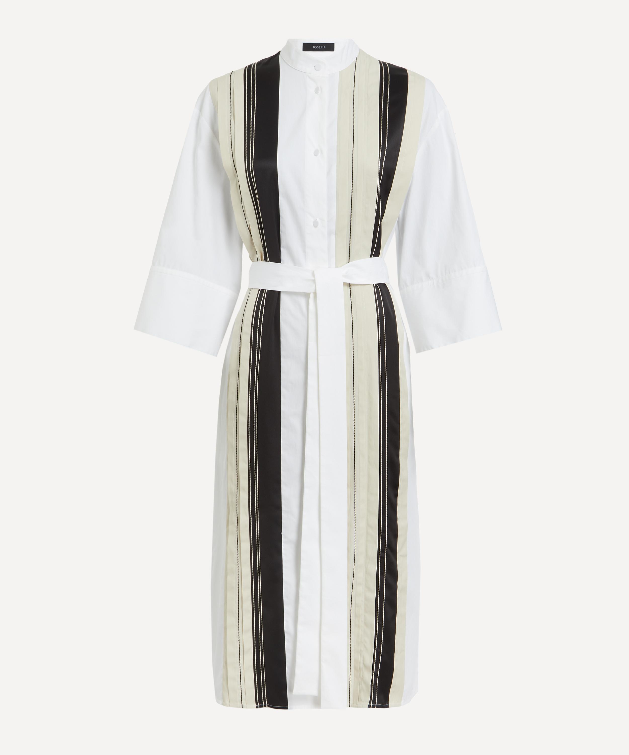 Joseph - Mederic Poplin Colour-Block Dress image number 0