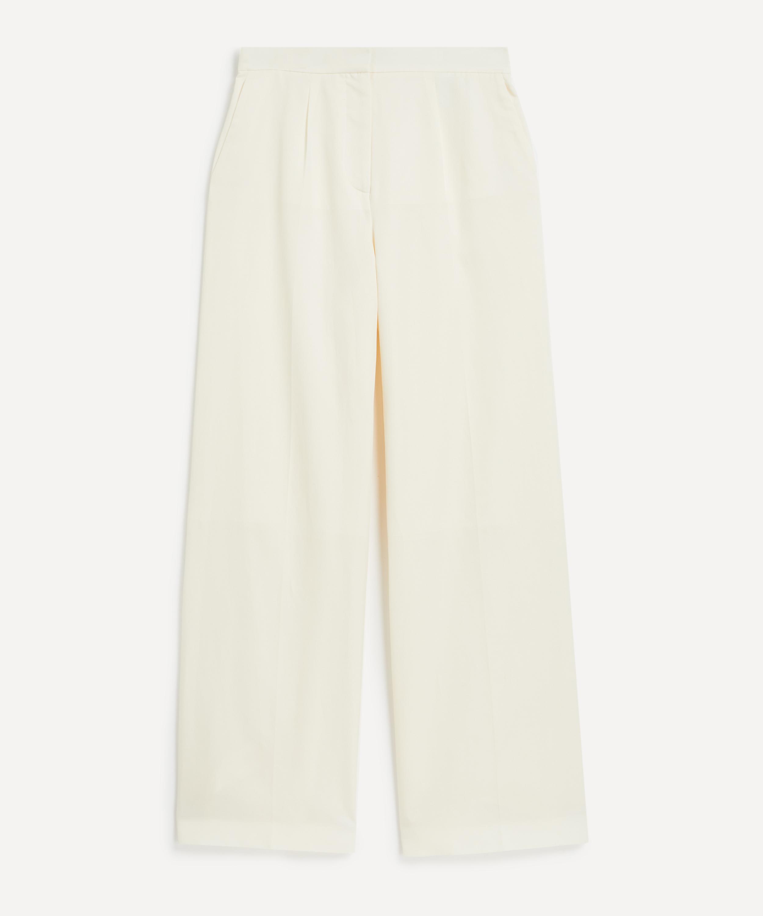 Joseph - Alanel Soft Cotton-Silk  Trousers image number 0