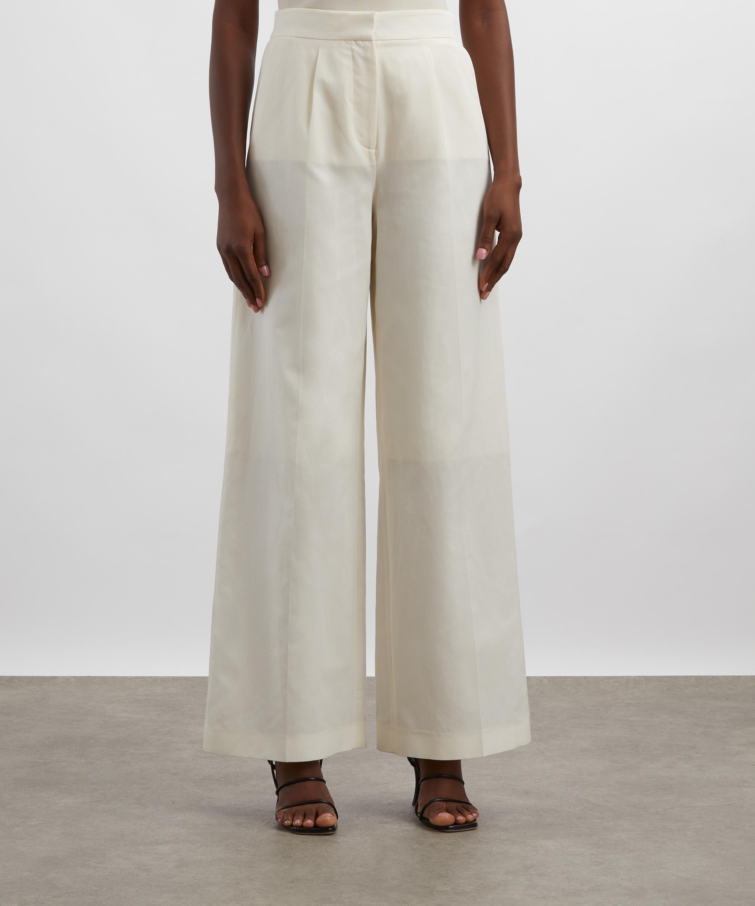 Joseph - Alanel Soft Cotton-Silk  Trousers image number 2