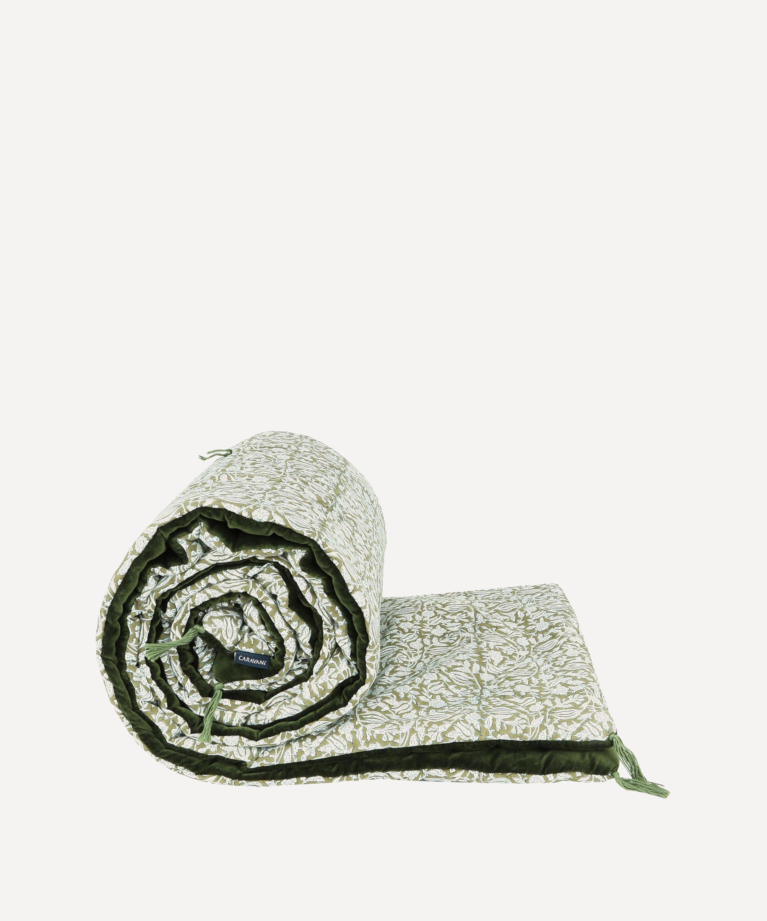 Caravane - Velvet and Cotton Sofa Cover image number 0