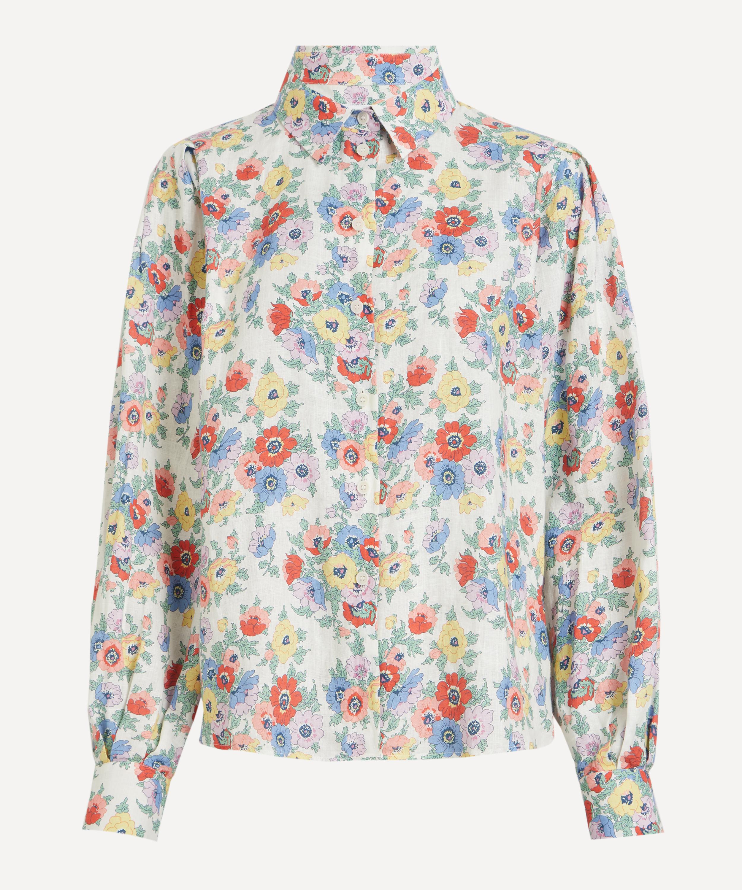 Liberty - Hemp Volume Sleeve Shirt in Madeleine image number 0