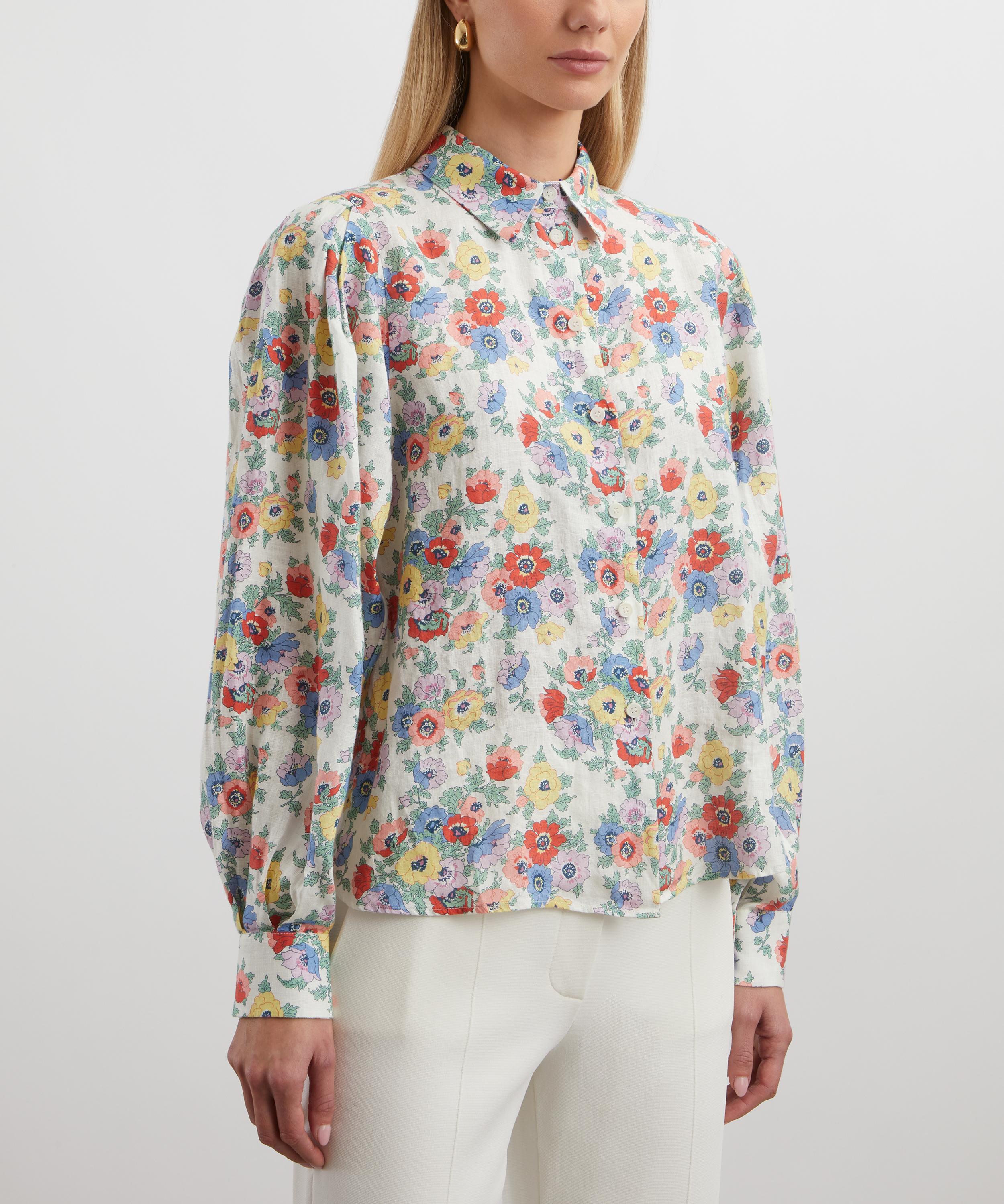 Liberty - Hemp Volume Sleeve Shirt in Madeleine image number 2