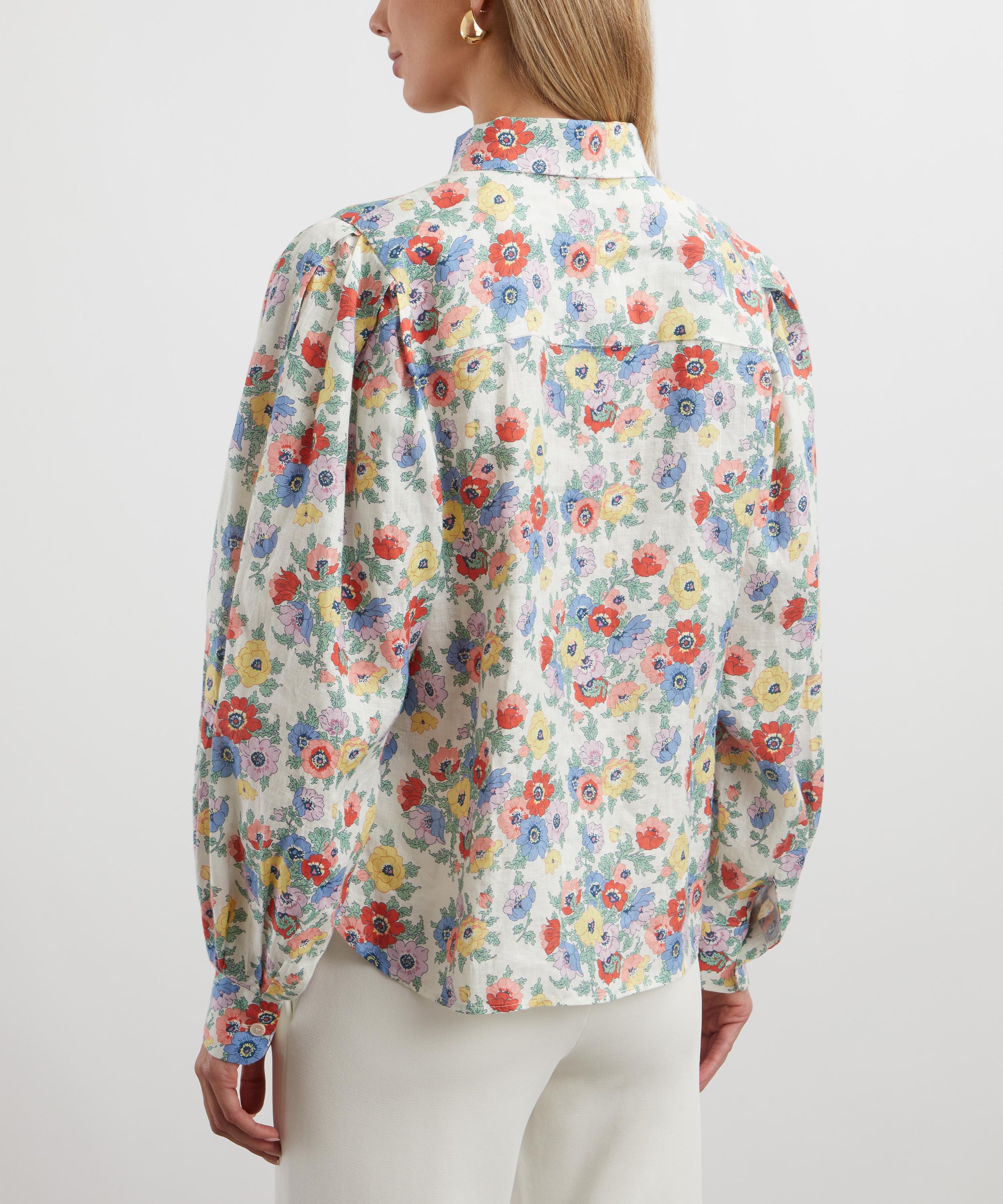 Liberty - Hemp Volume Sleeve Shirt in Madeleine image number 3