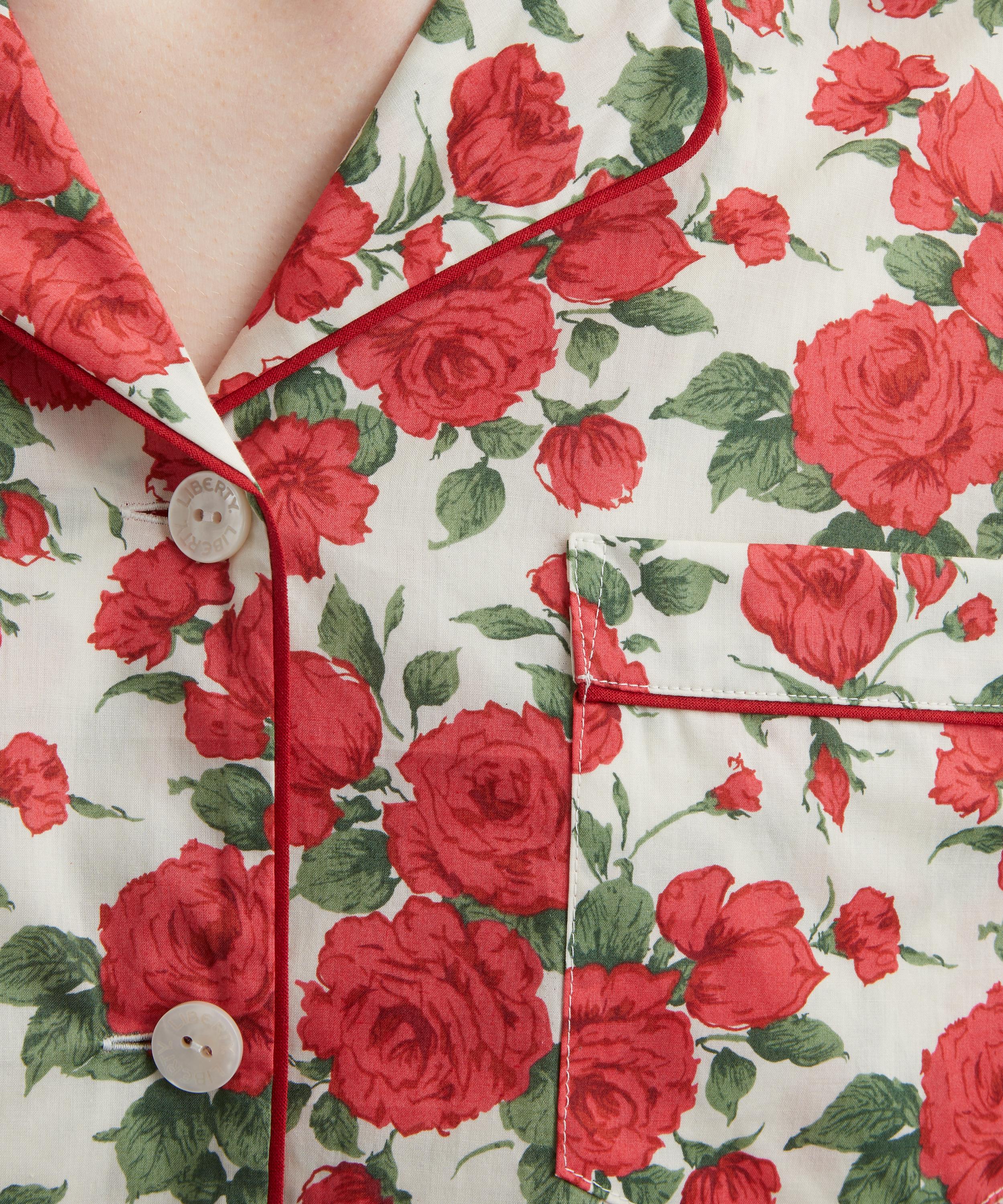 Liberty - Carline Rose Tana Lawn™ Cotton Pyjama Set image number 4