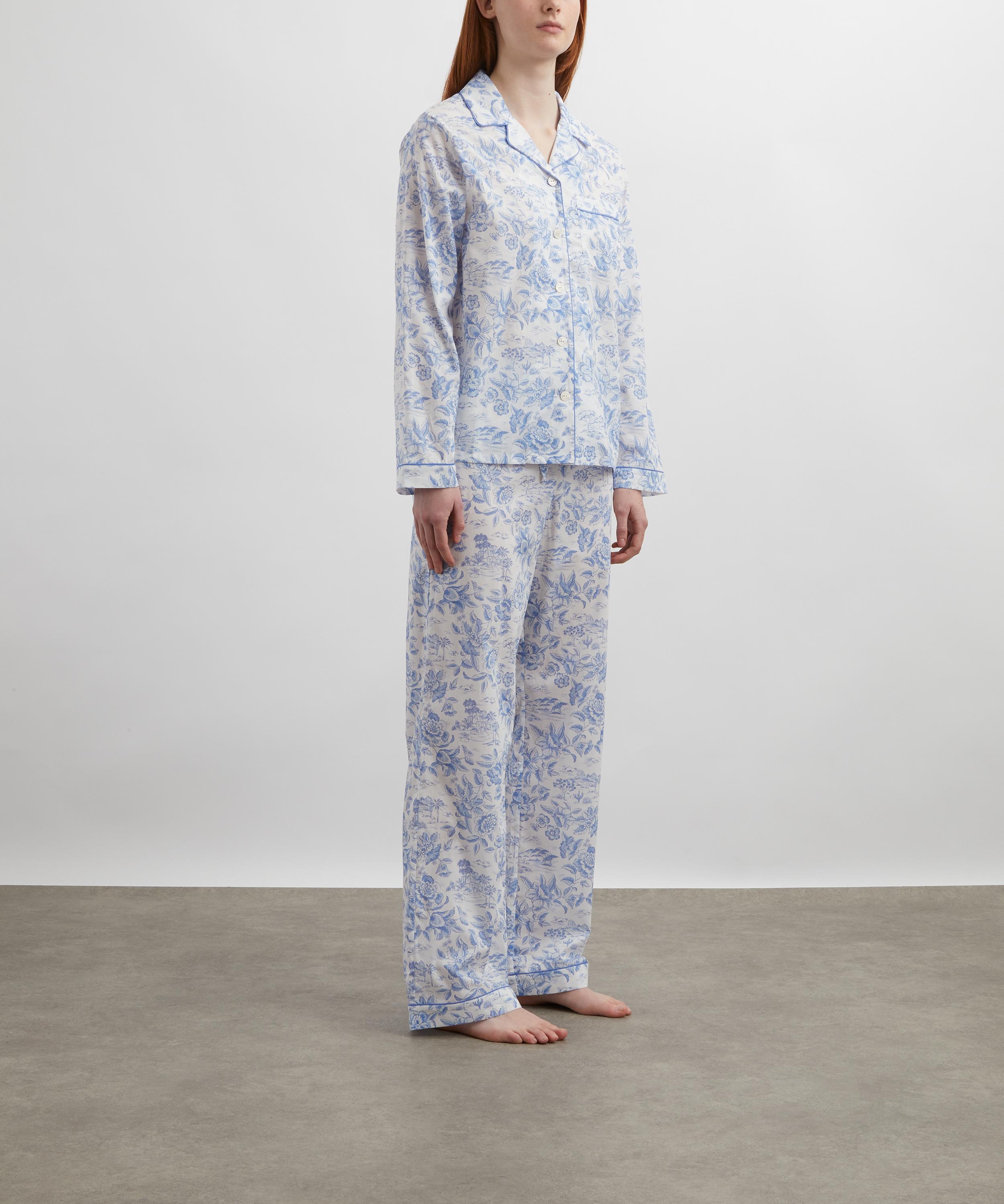 Liberty - Delf Lagoon Tana Lawn™ Cotton Pyjama Set image number 2