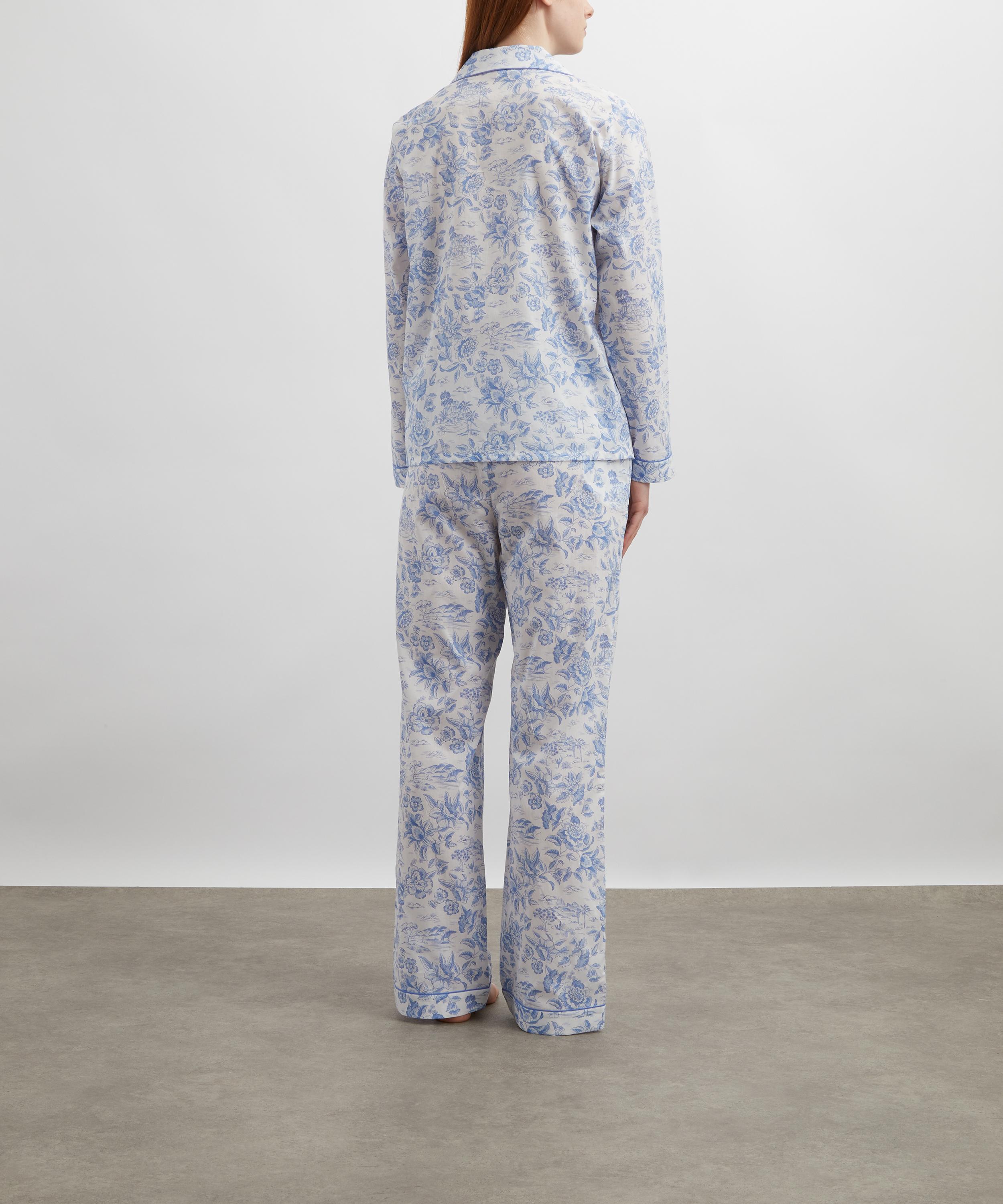 Liberty - Delf Lagoon Tana Lawn™ Cotton Pyjama Set image number 3