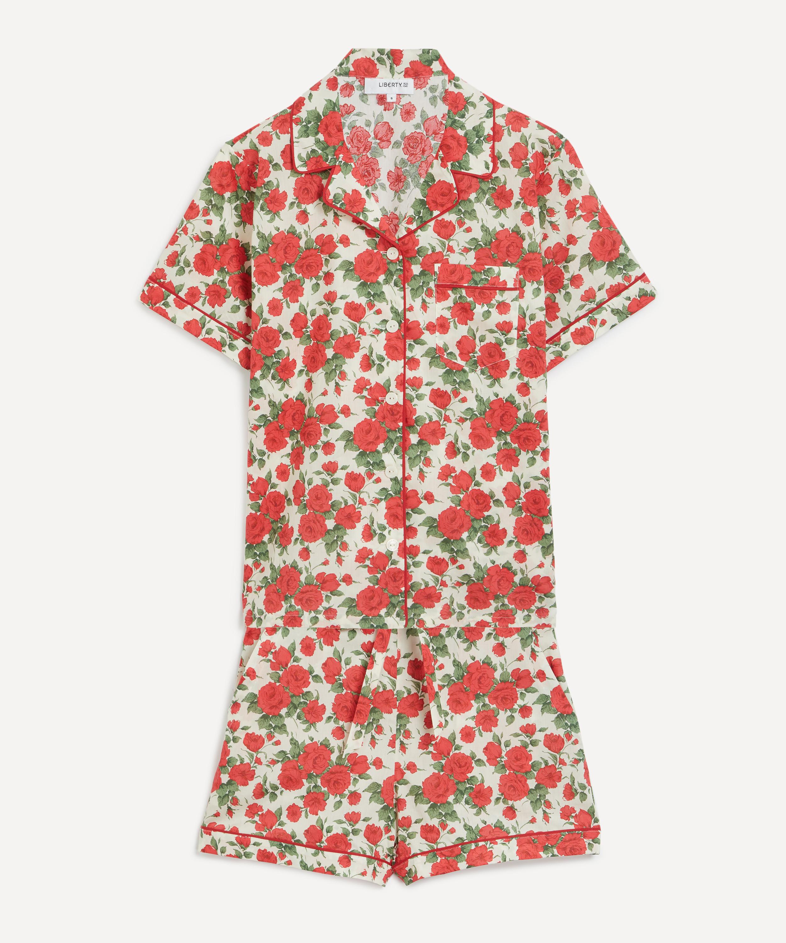Liberty - Carline Rose Tana Lawn™ Cotton Short Pyjama Set image number 0