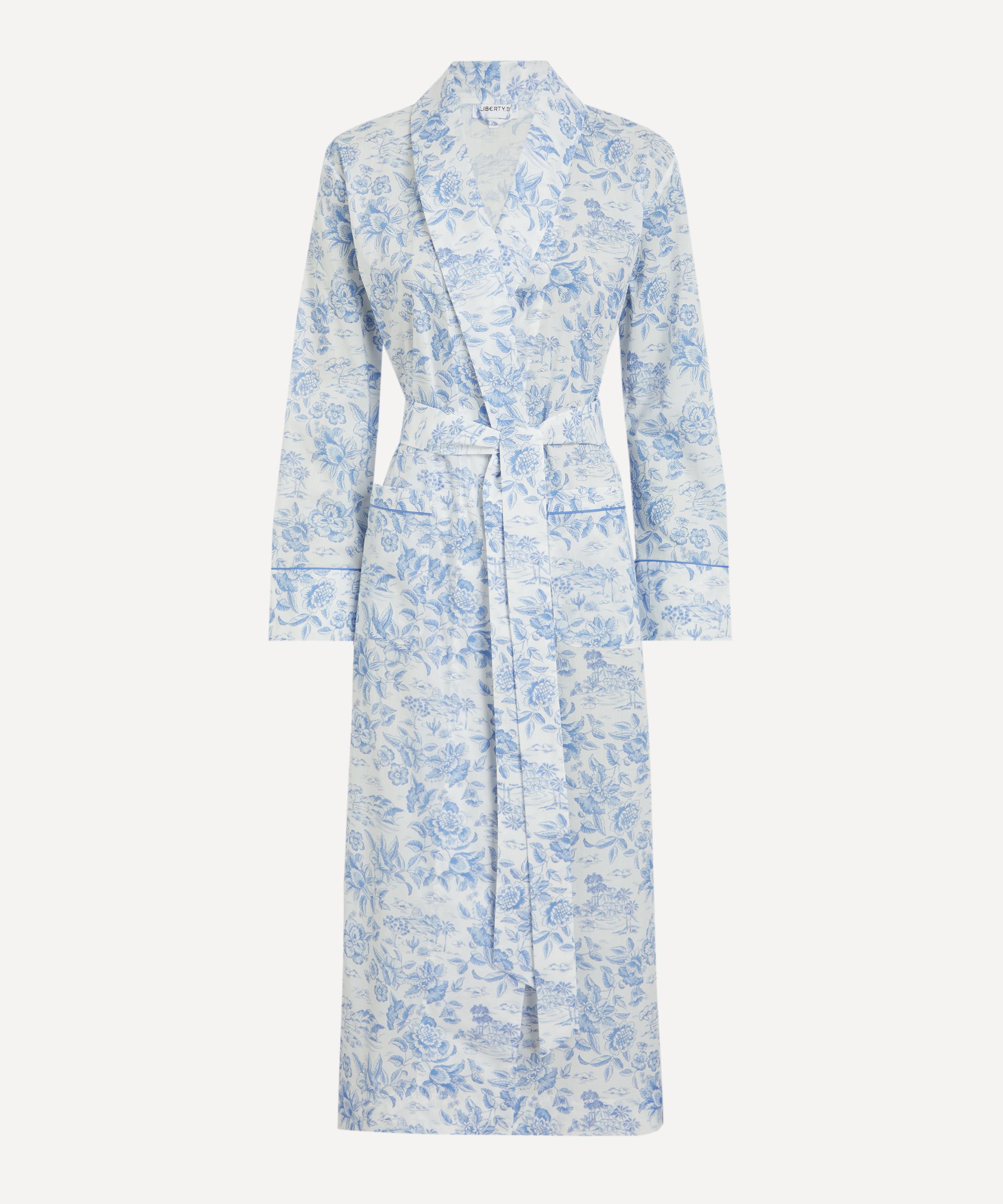 Liberty - Delft Lagoon Tana Lawn™ Cotton Robe image number 0