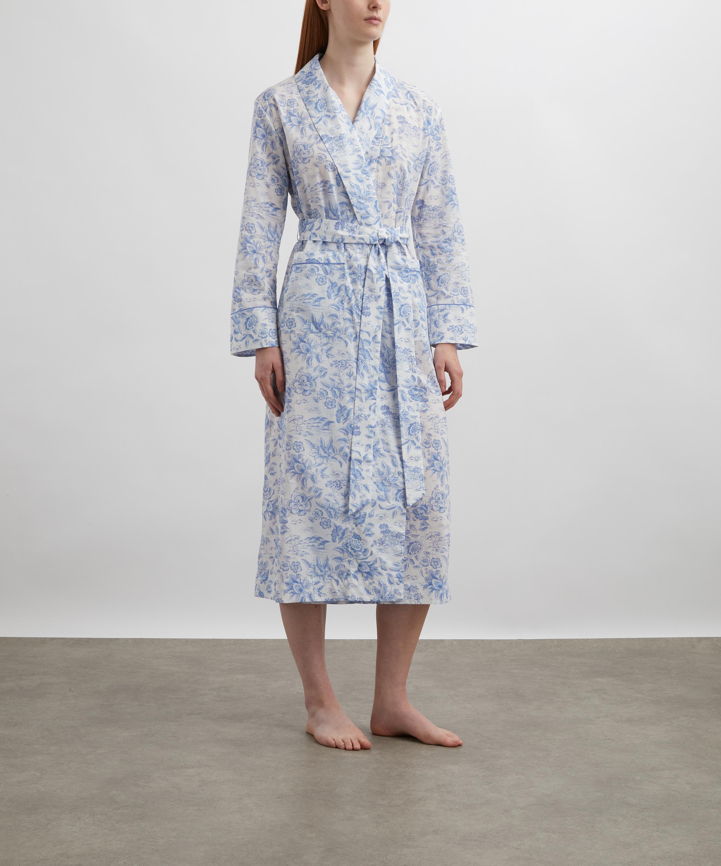 Liberty - Delft Lagoon Tana Lawn™ Cotton Robe image number 1