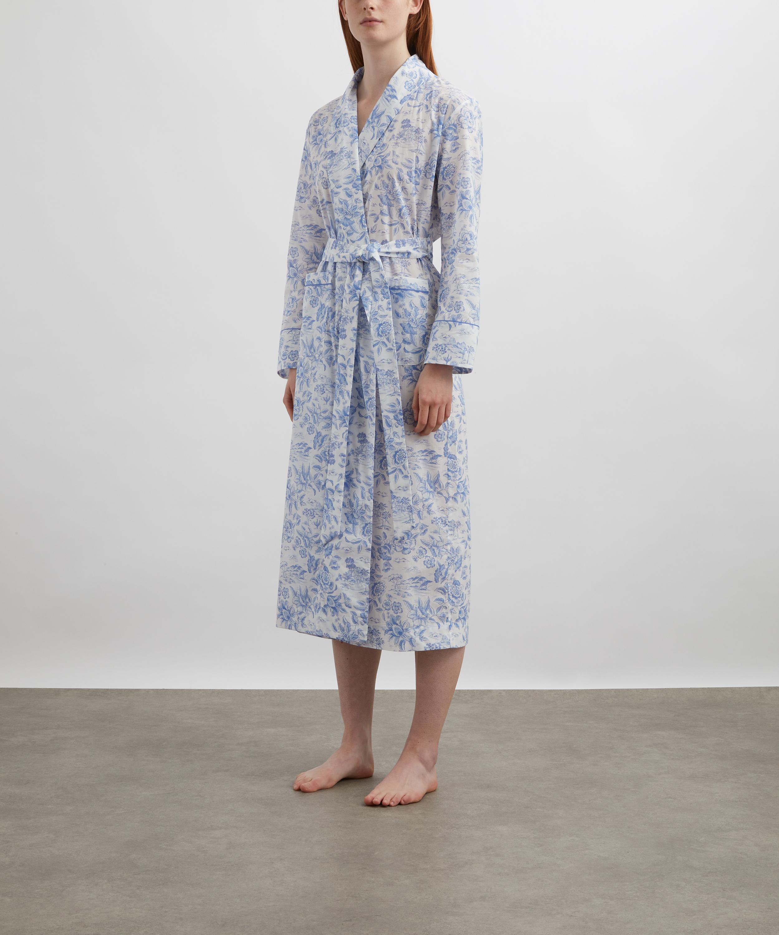 Liberty - Delft Lagoon Tana Lawn™ Cotton Robe image number 2