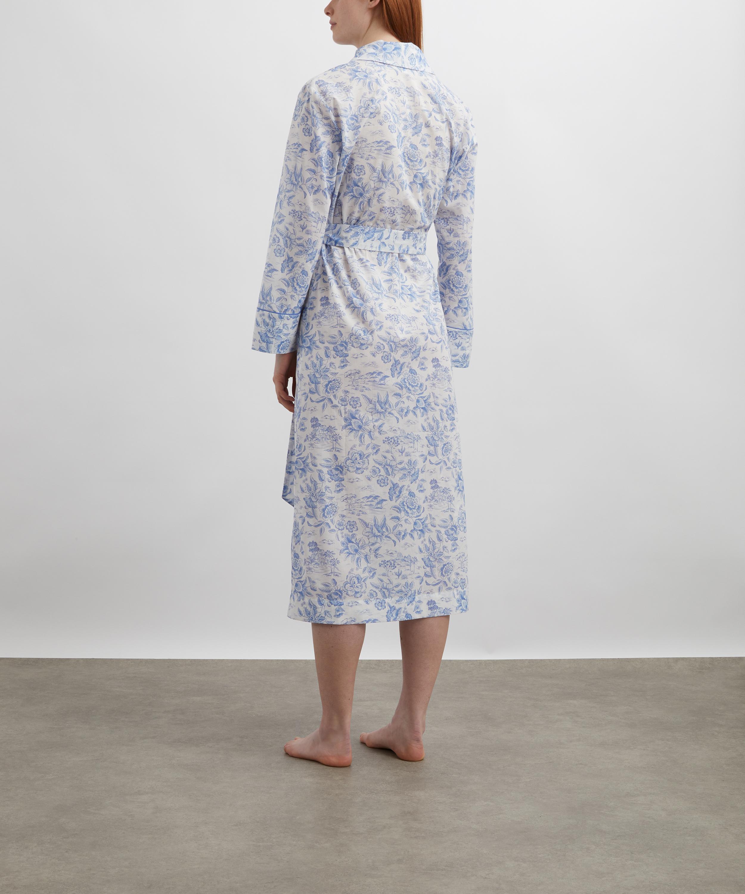 Liberty - Delft Lagoon Tana Lawn™ Cotton Robe image number 3