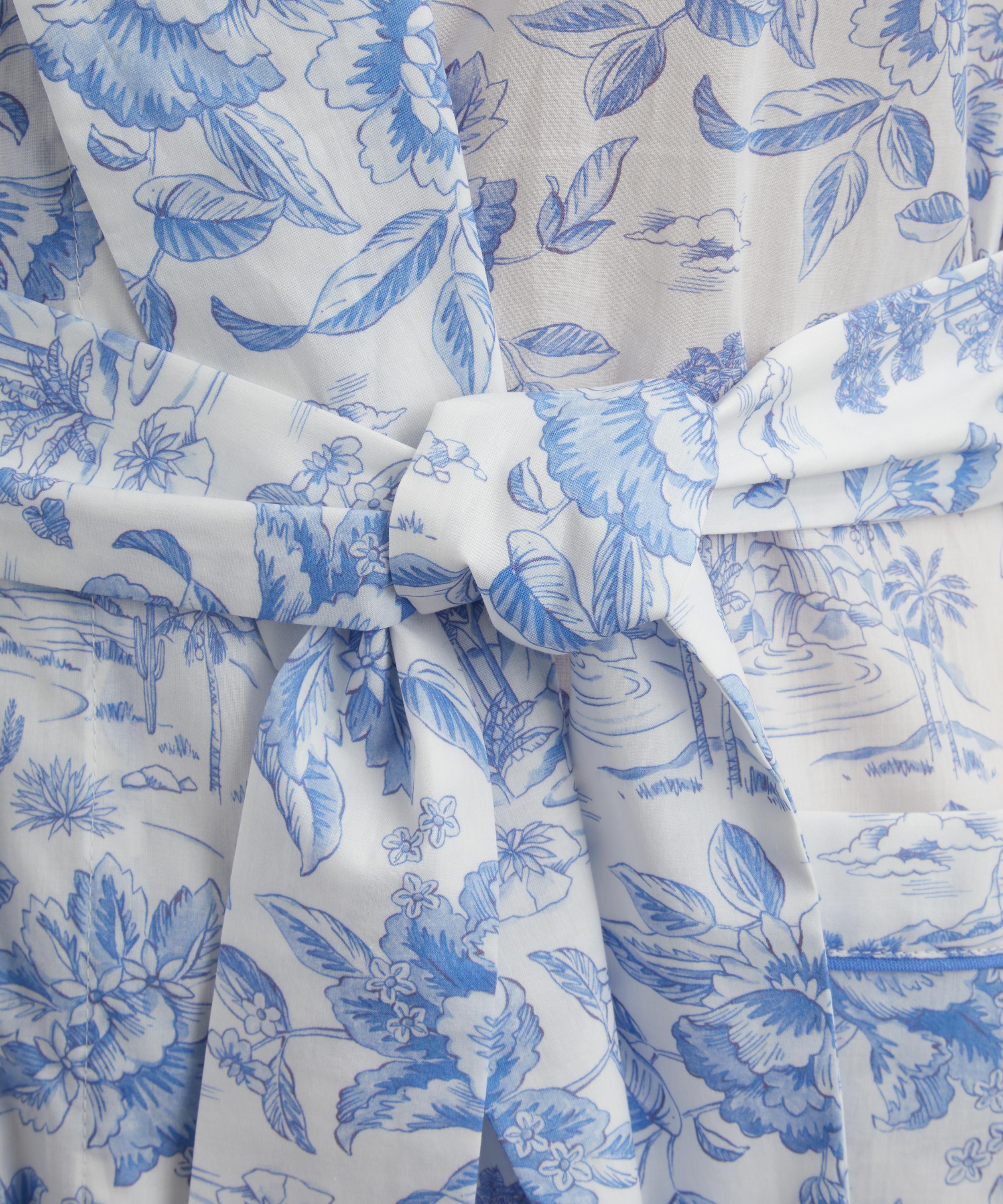 Liberty - Delft Lagoon Tana Lawn™ Cotton Robe image number 4