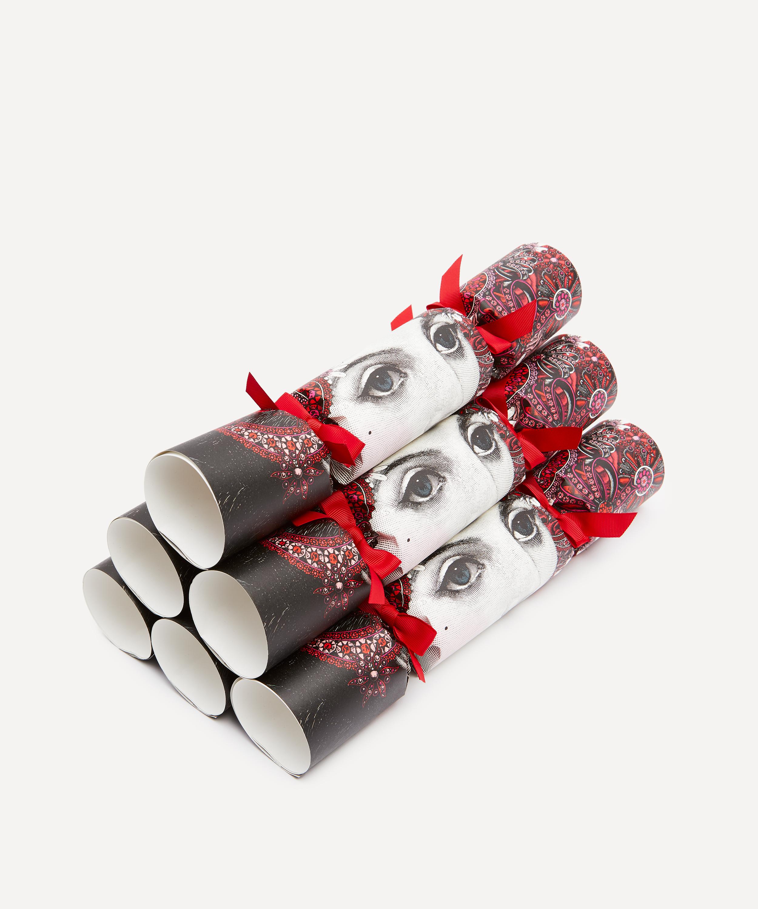 Christmas - Christmas Lady Christmas Crackers Box of Six image number 1
