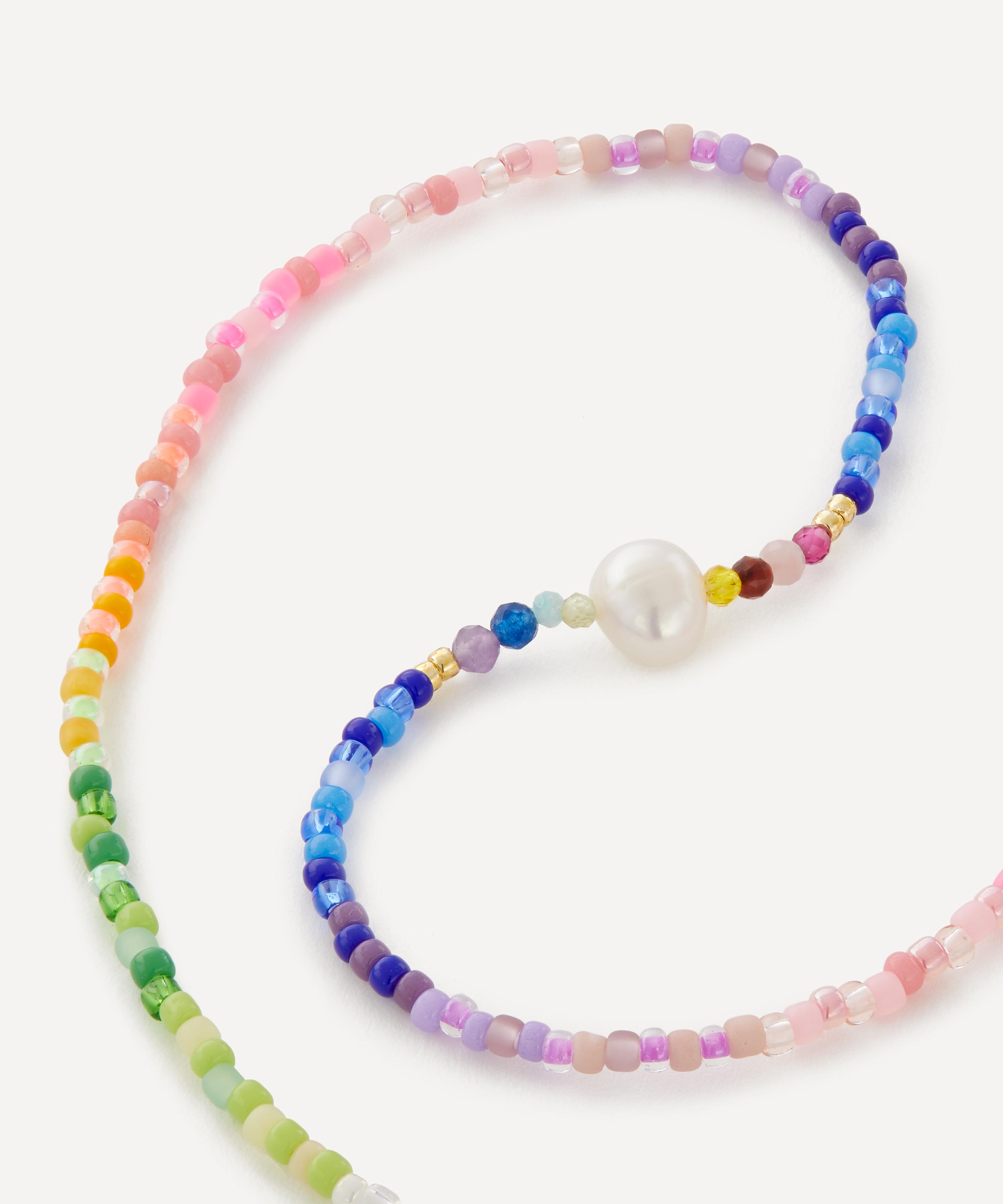 ANNI LU - 18ct Gold-Plated Capri Bead Necklace image number 1